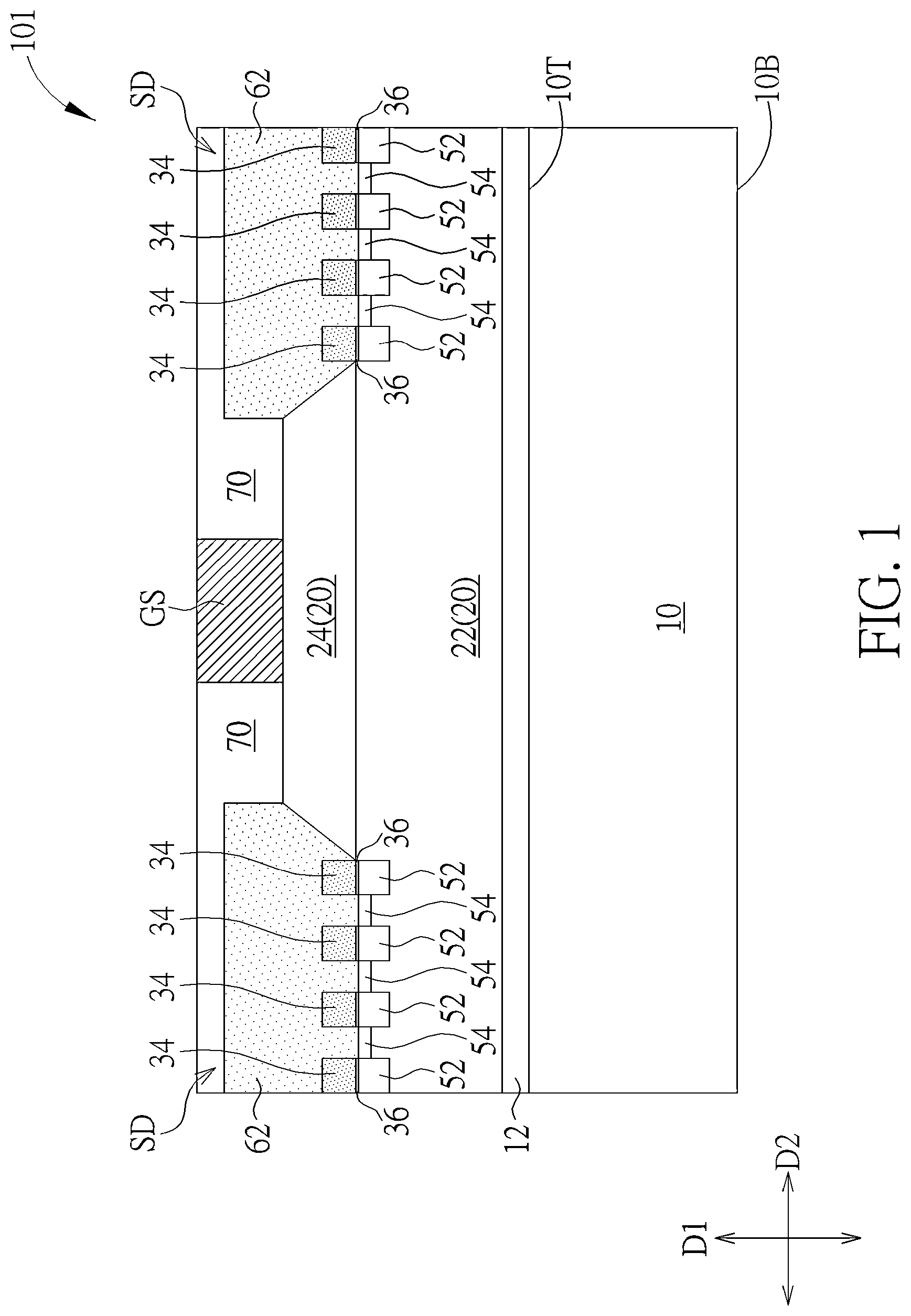 Patent US12317565 — Manufacturing method of semiconductor device — Figure 1