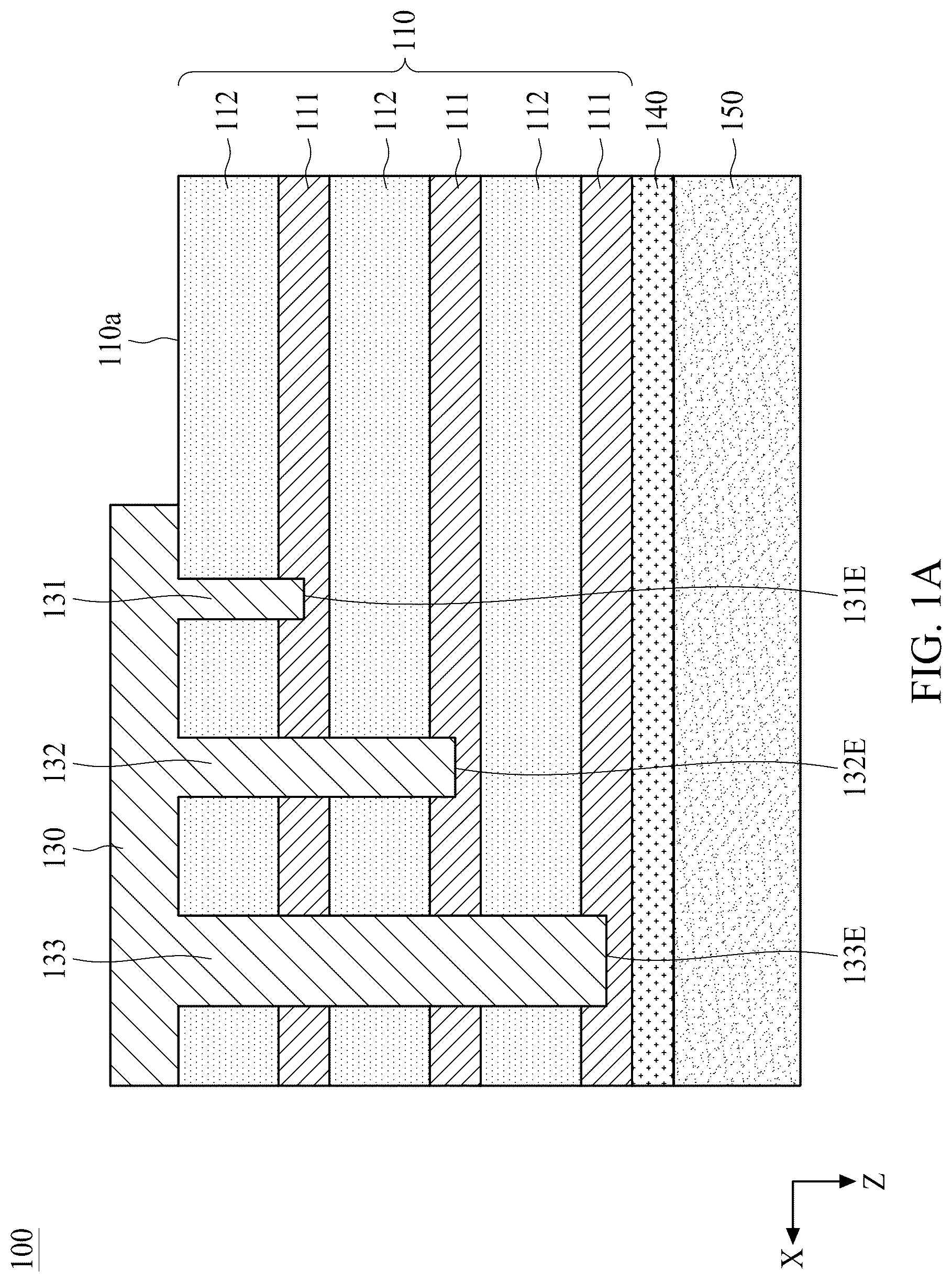 Patent US12317569 Figure 1 – Semiconductor device with multichannel heterostructure and manufacturing method thereof