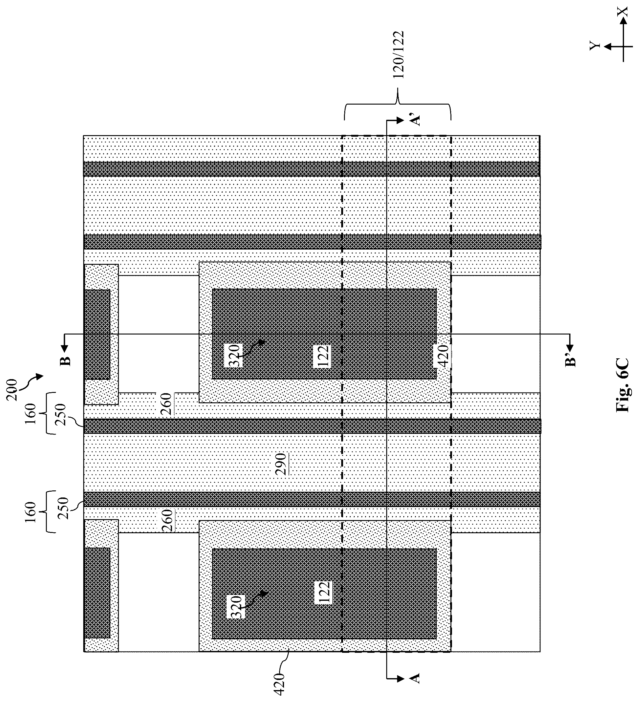 Patent US12317570 Figure 17 – Protective liner for source/drain contact to prevent electrical bridging while minimizing resistance