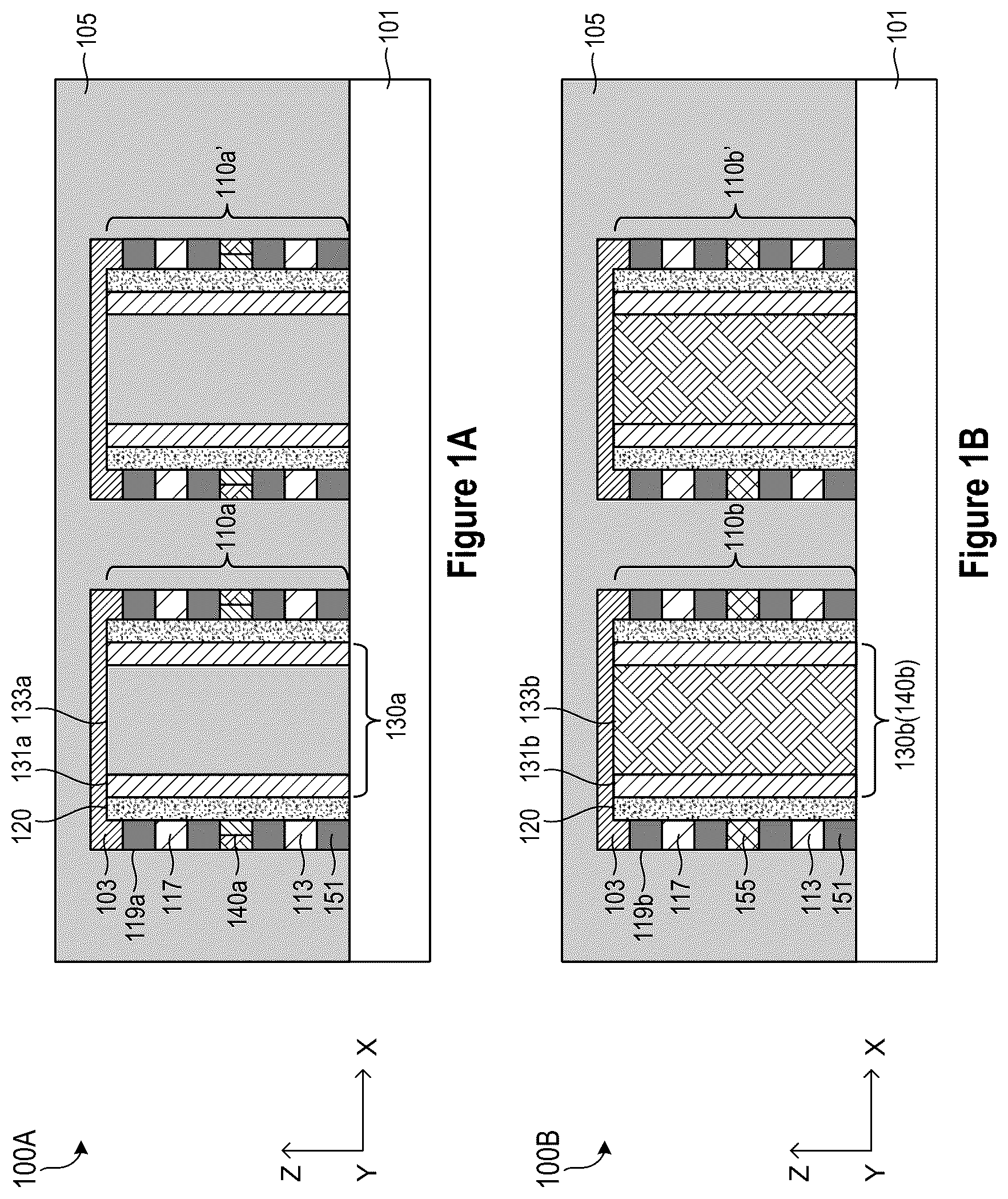 Patent US12317577 — 3D semiconductor device with 2D semiconductor material and method of forming the same — Figure 1