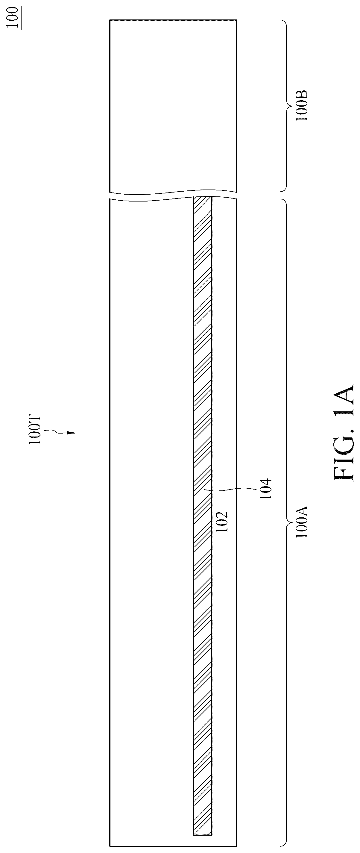 Patent US12317584 — Method of forming high voltage transistor and structure resulting therefrom — Figure 1