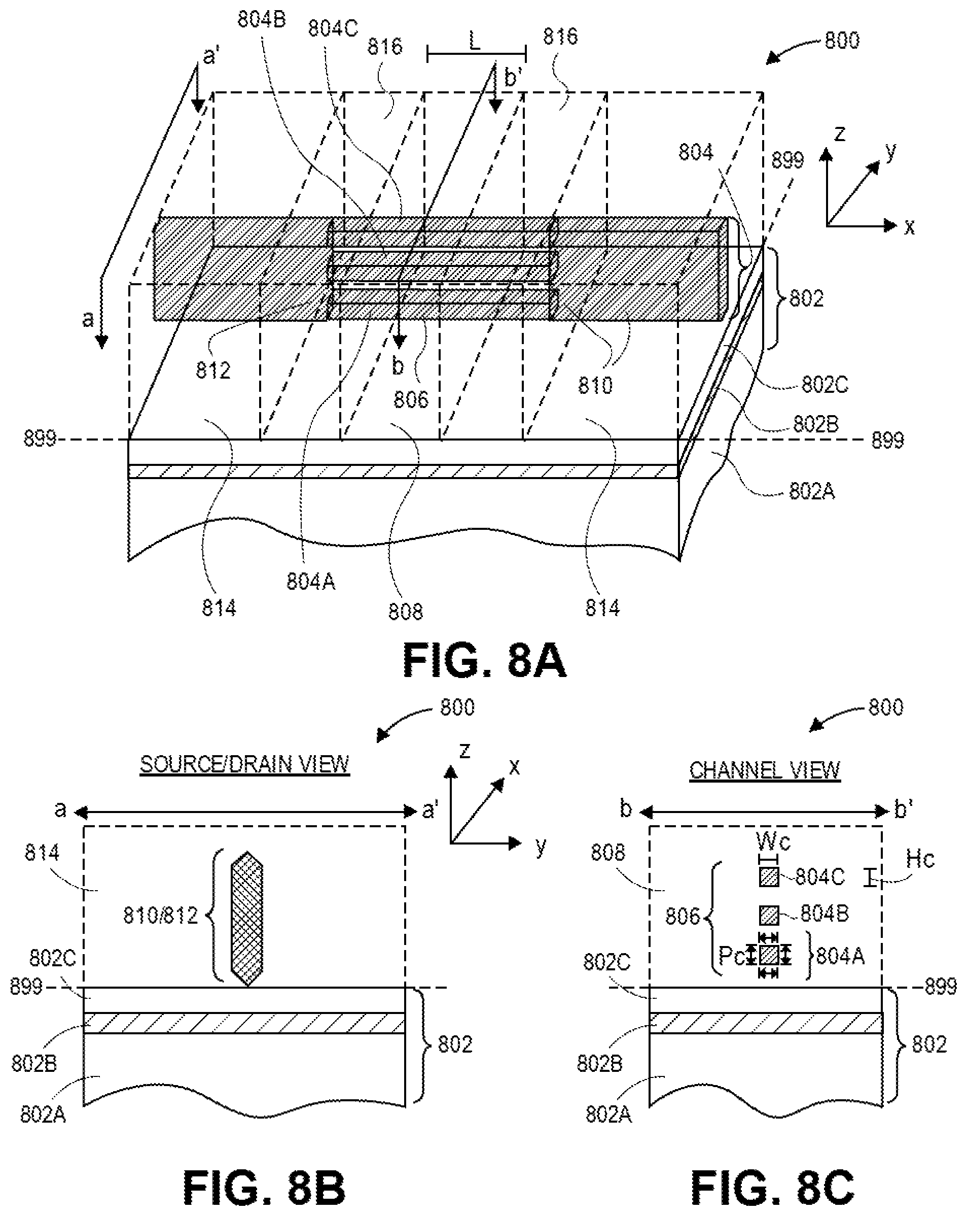 Patent US12317590 Figure 12 – Substrate-free integrated circuit structures