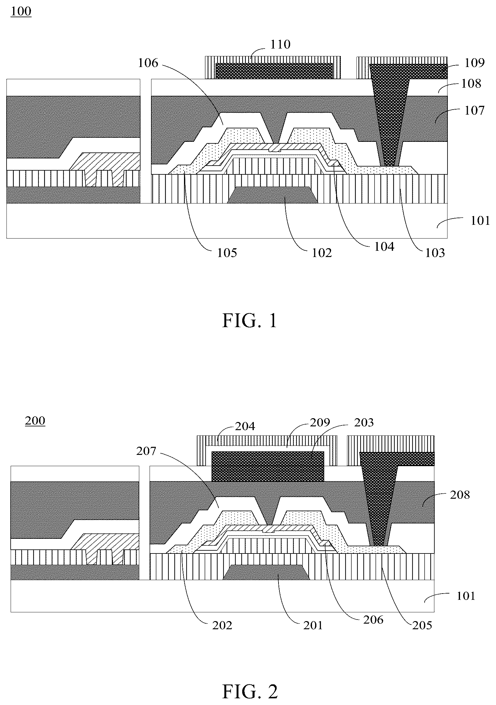 Patent US12317594 — Array substrate, manufacturing method of array substrate, and electronic paper display device — Figure 1