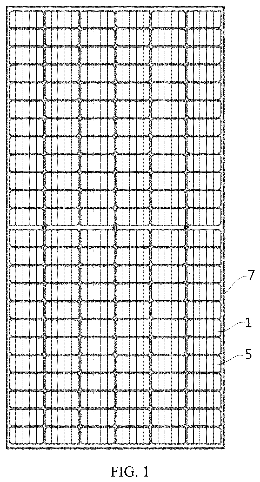 Patent US12317606 — Photovoltaic module — Figure 1
