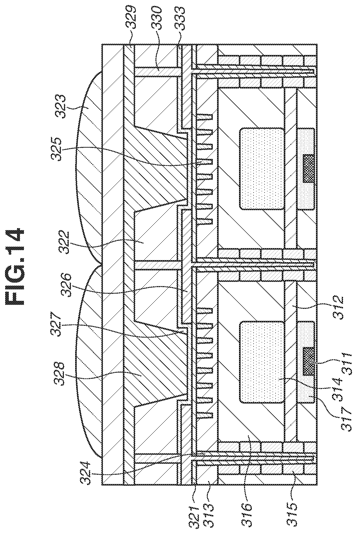 Patent US12317624 Figure 14 – Photoelectric conversion apparatus having avalanche diodes, system and movable body