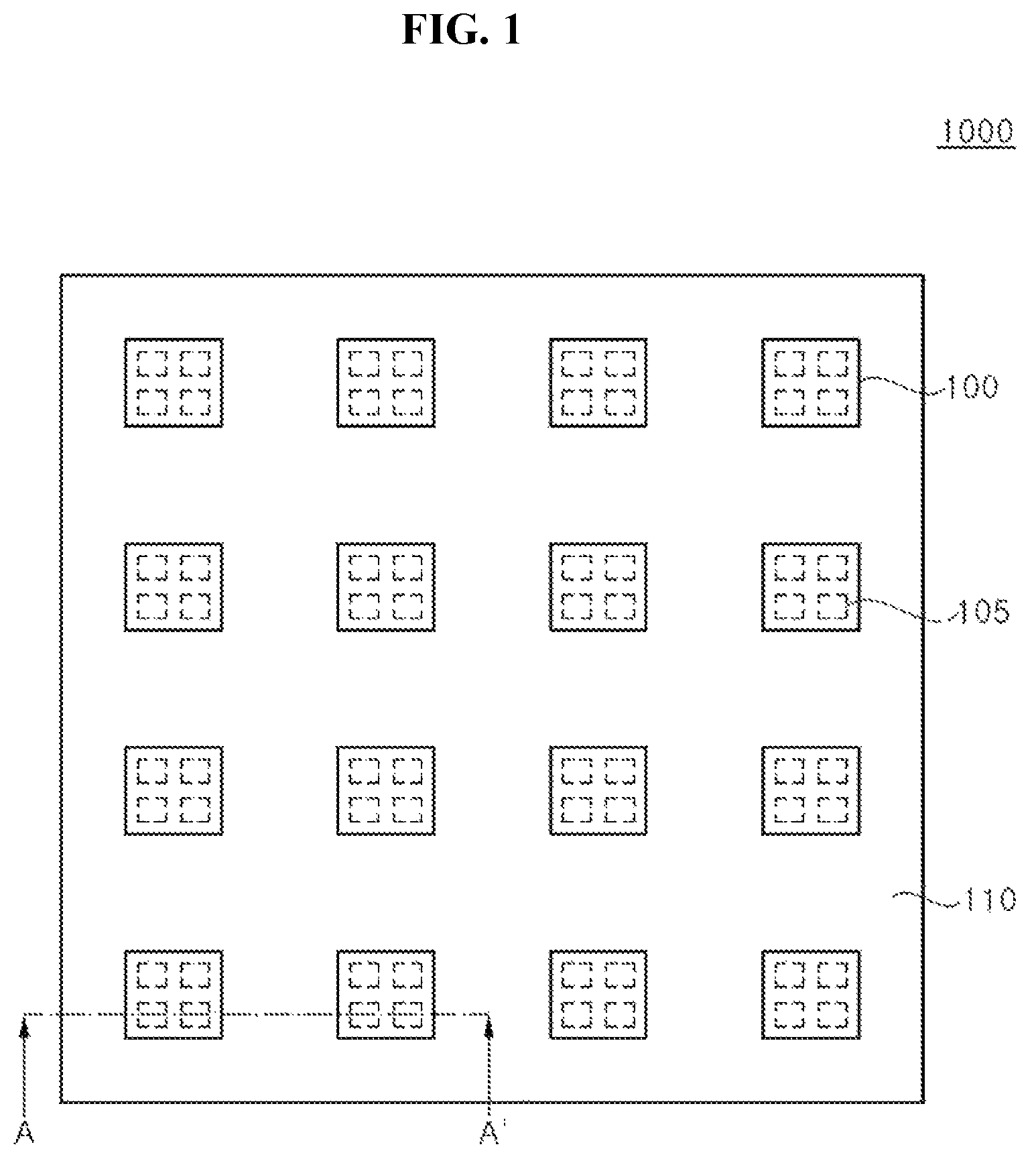 Patent US12317643 — Flat bonding method of light emitting device and flat bonder for light emitting device — Figure 1
