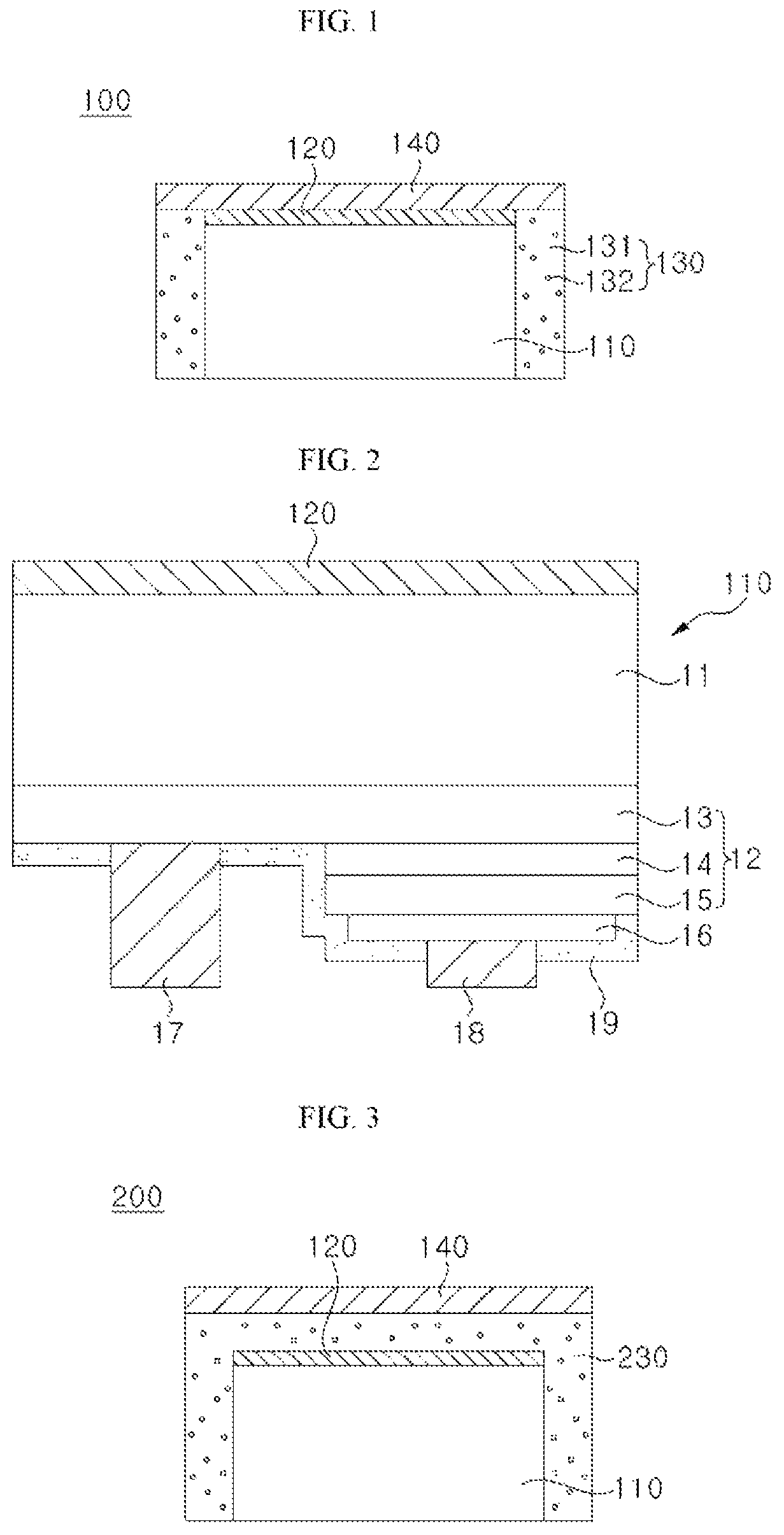 Patent US12317651 — Light emitting device, light emitting diode package, backlight unit, and liquid crystal display — Figure 1