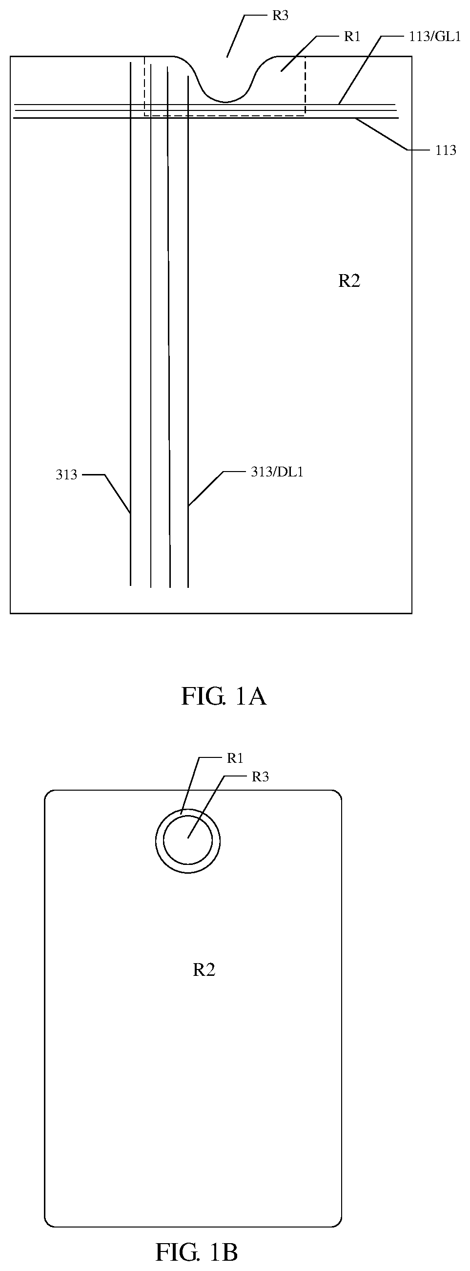 Patent US12317717 Figure 1 – Display panel and display device