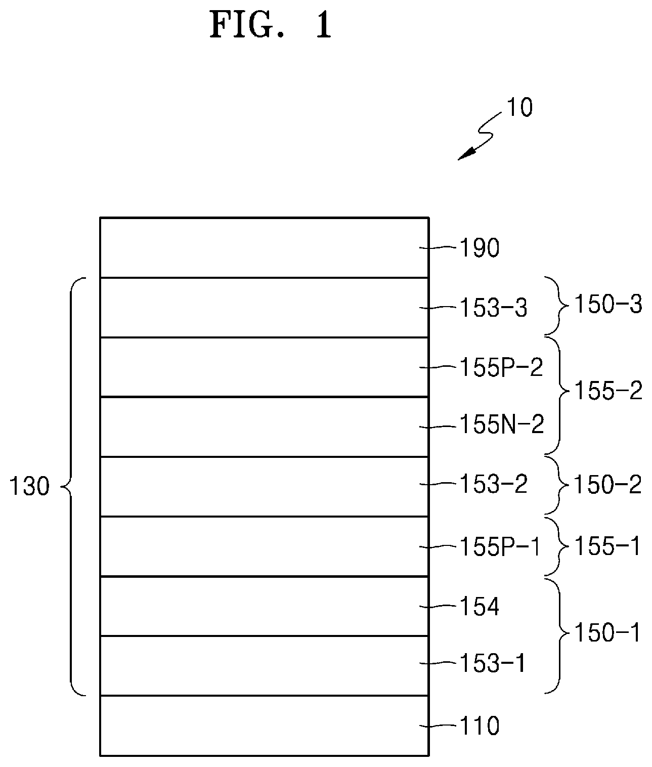 Patent US12317742 Figure 1 – Light-emitting device and electronic apparatus including the same