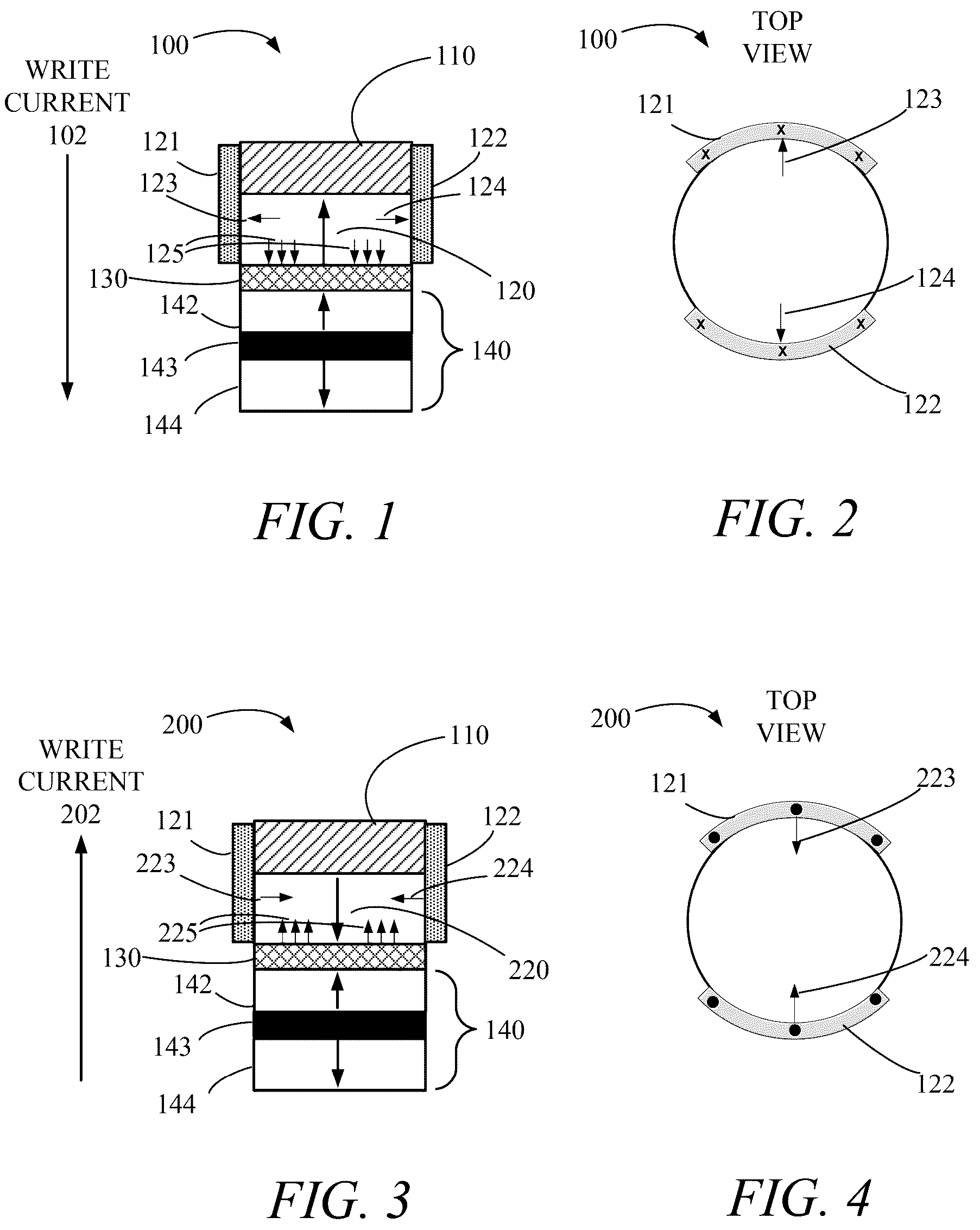 Patent US12317753 — Magnetic memory using spin-orbit torque — Figure 1
