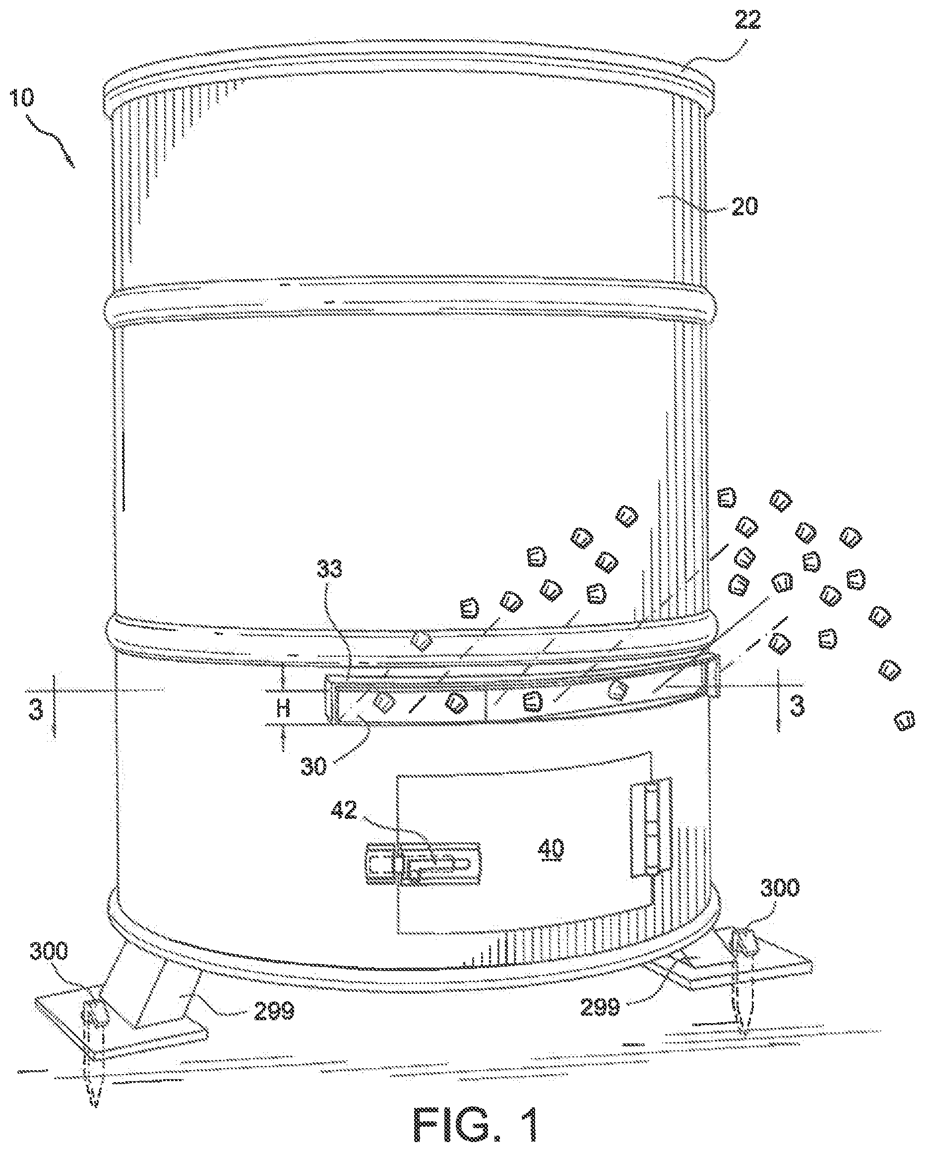 Patent US12317870 — Game feeder — Figure 1