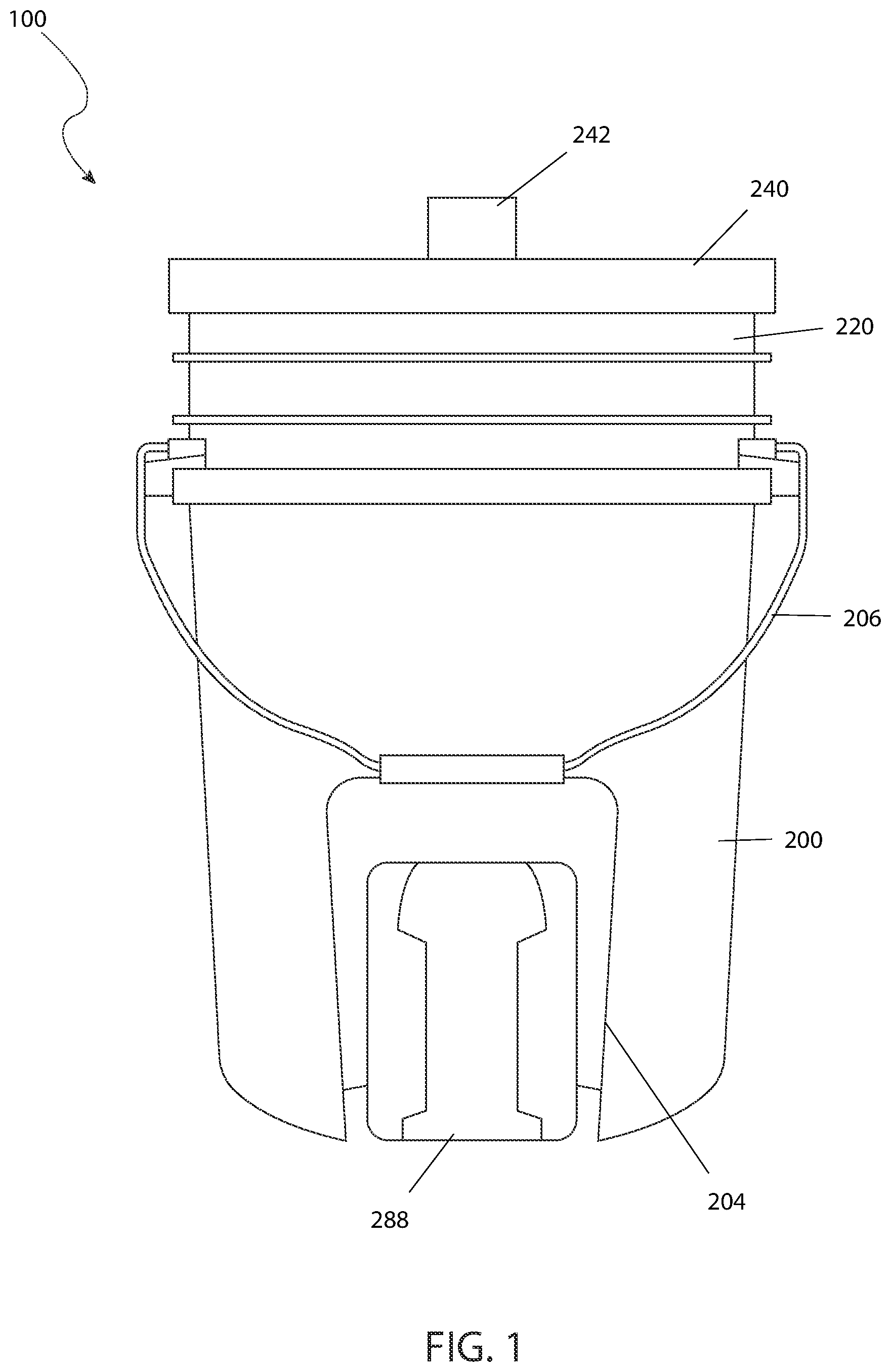 Patent US12317871 — Bee vacuum — Figure 1