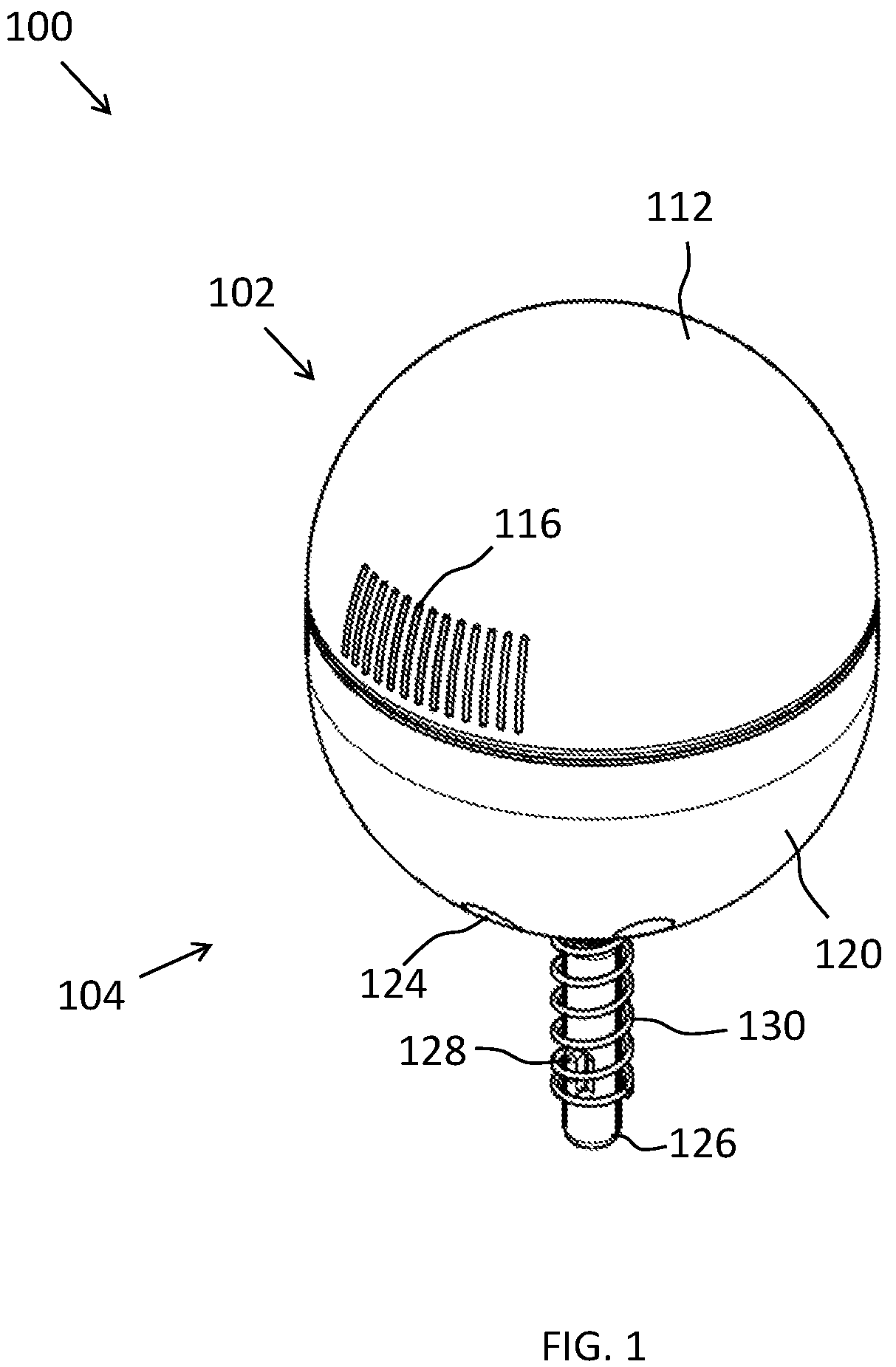 Patent US12317877 Figure 1 – Chum bobber
