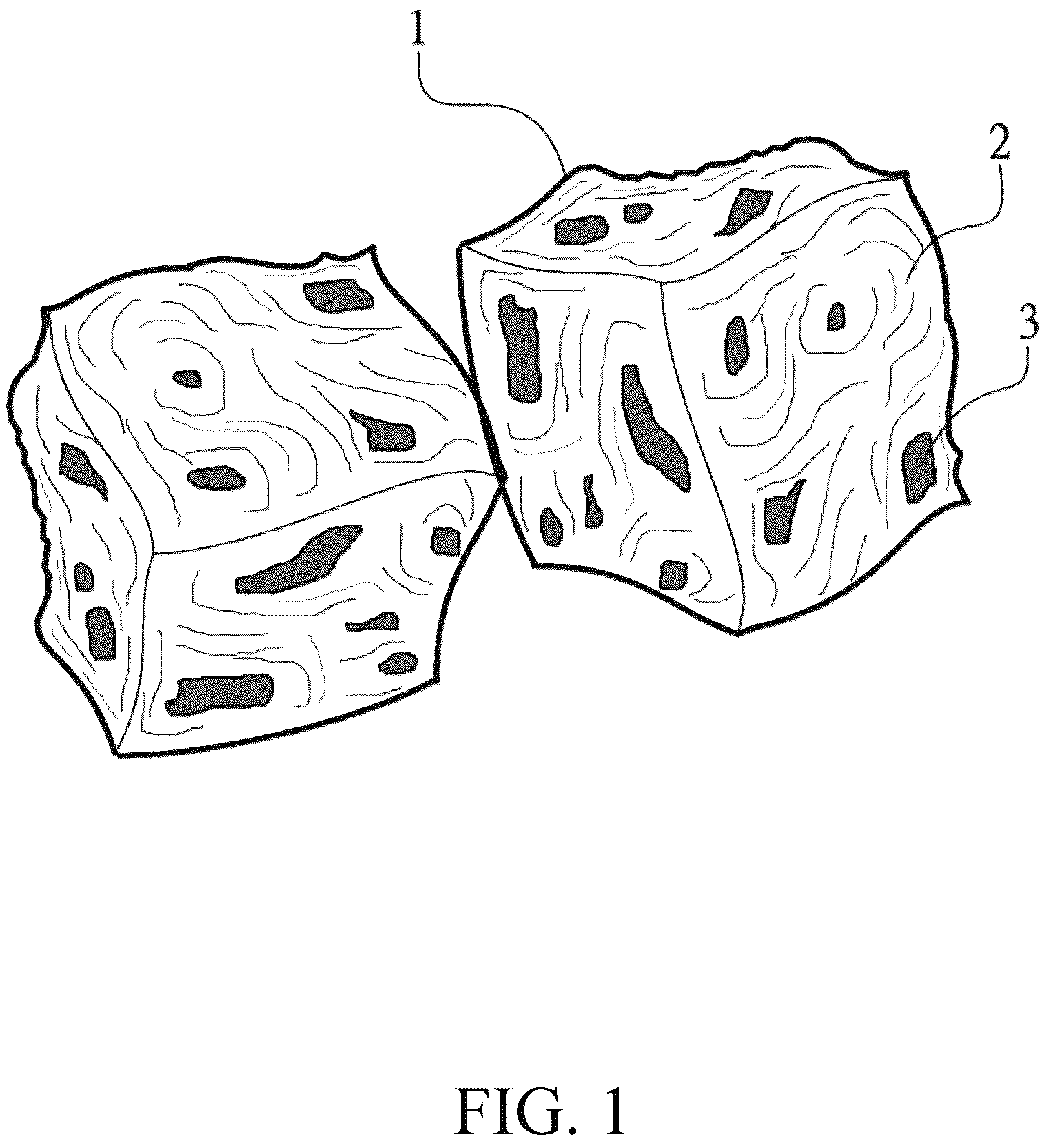 Patent US12317900 Figure 1 – Pearl arare structure and manufacturing method thereof