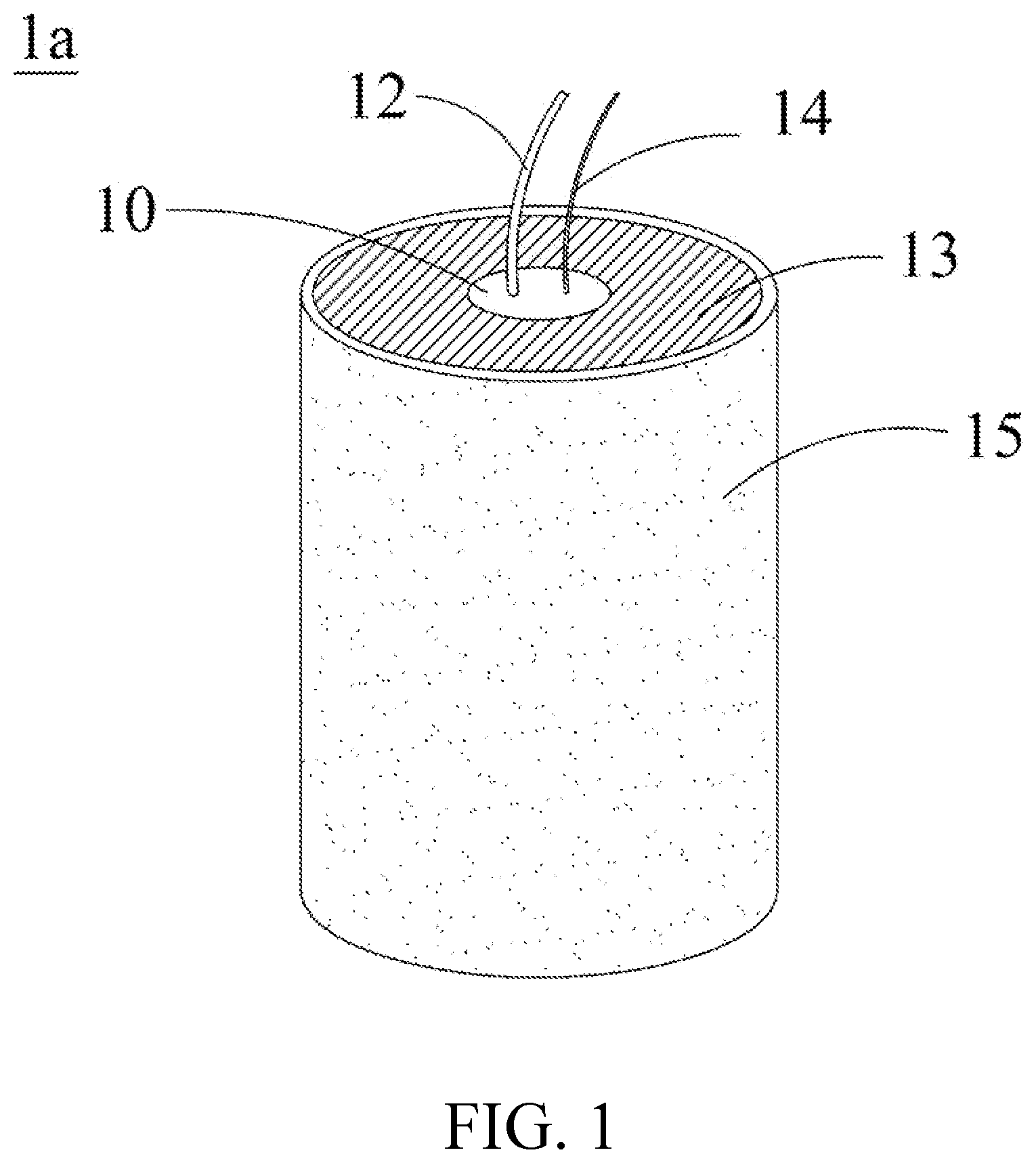 Patent US12317930 — Atomizing core and atomizer — Figure 1