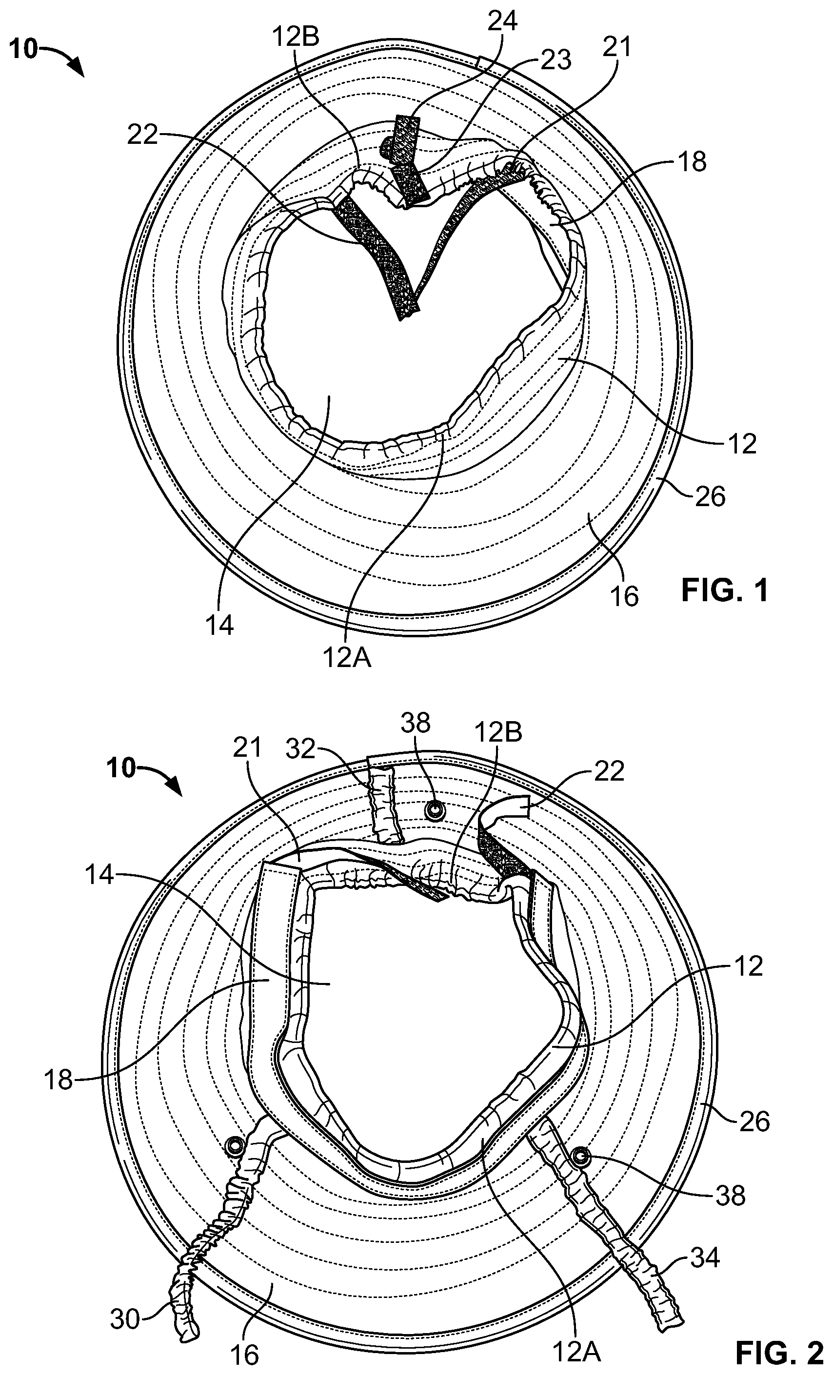 Patent US12317948 — Brim for attaching to headgear — Figure 1