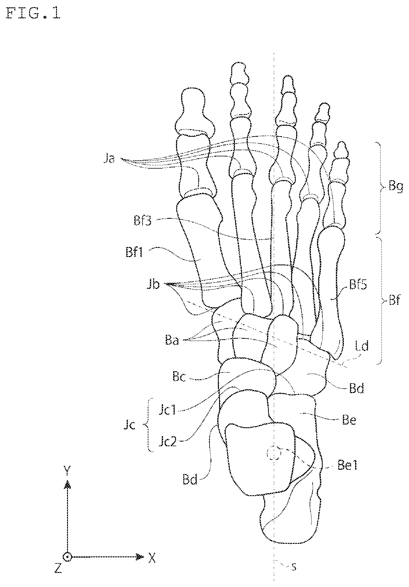 Patent US12317953 — Shoe — Figure 1