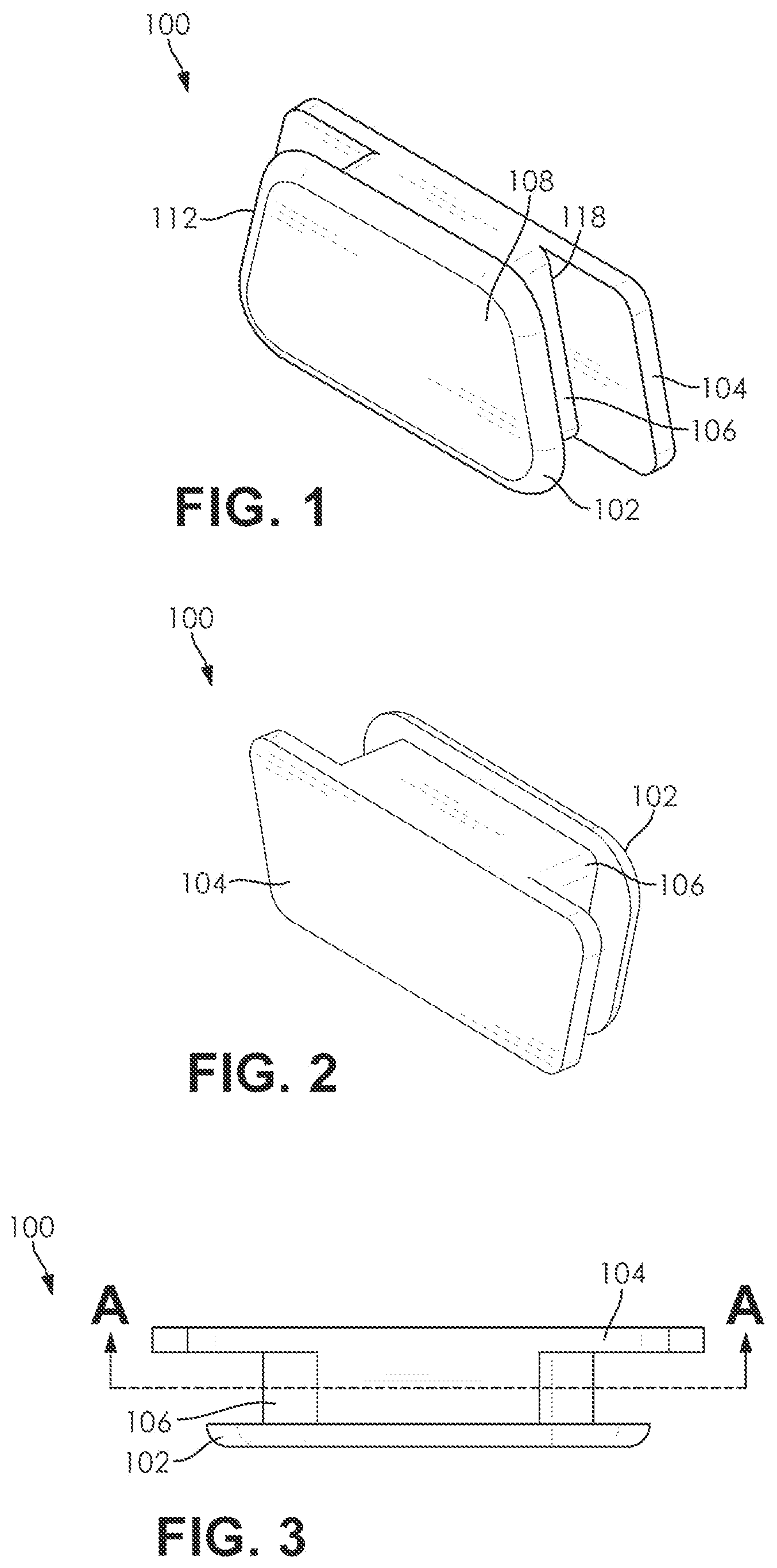 Patent US12317958 Figure 1 – Shoe accessory and related system, kit, and method of use