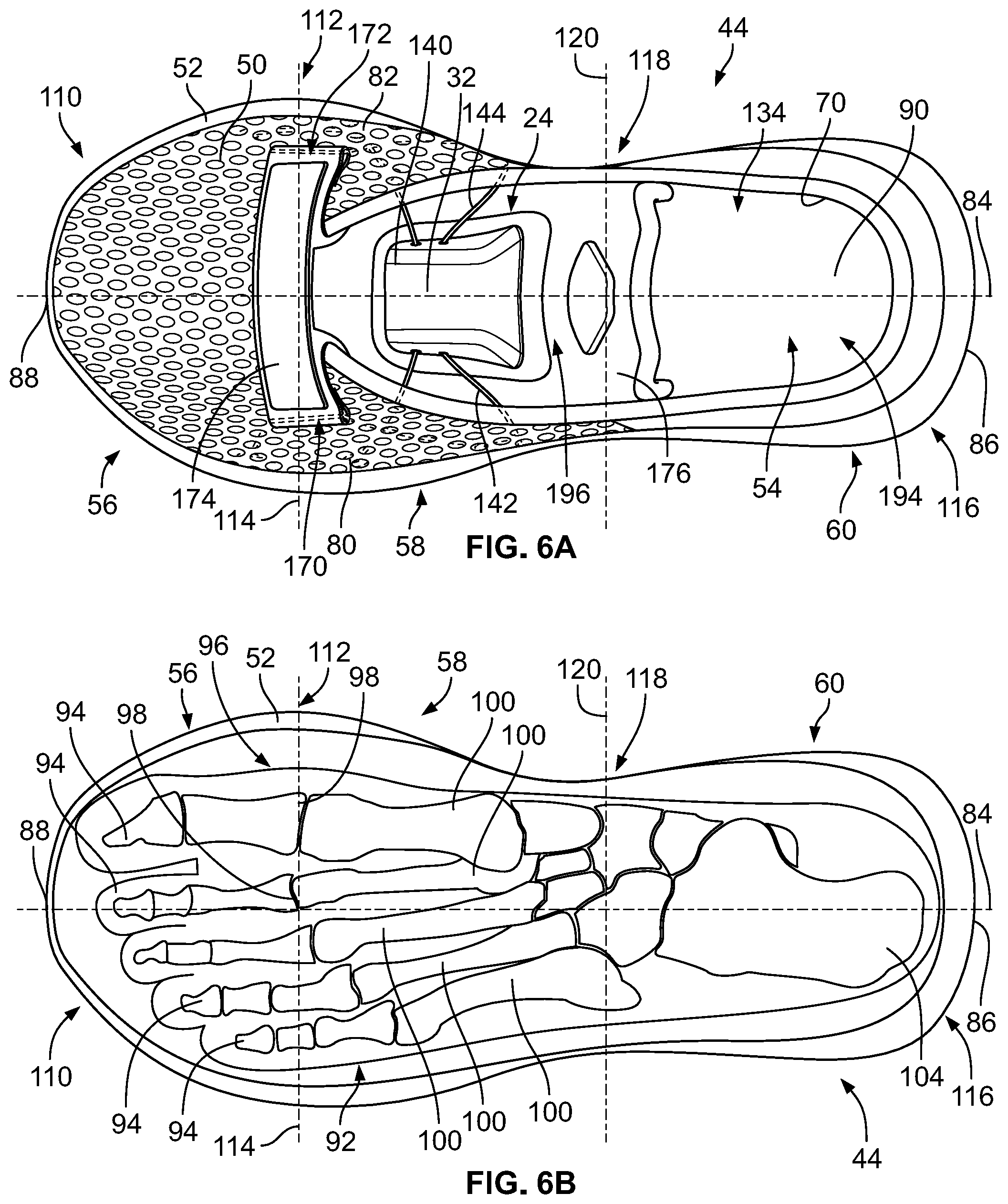 Patent US12317963 Figure 4 – Article of footwear having an automatic lacing system