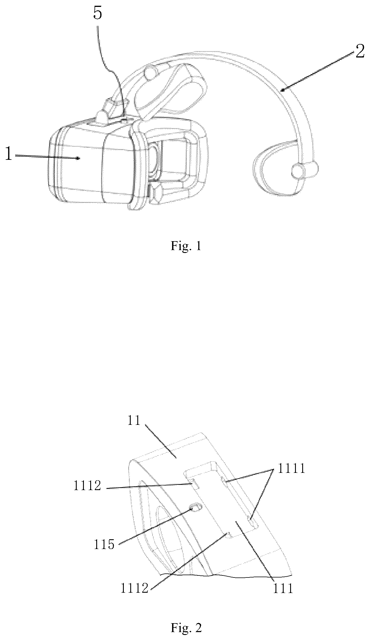 Patent US12317965 — Quick-release assembly and virtual reality device — Figure 1