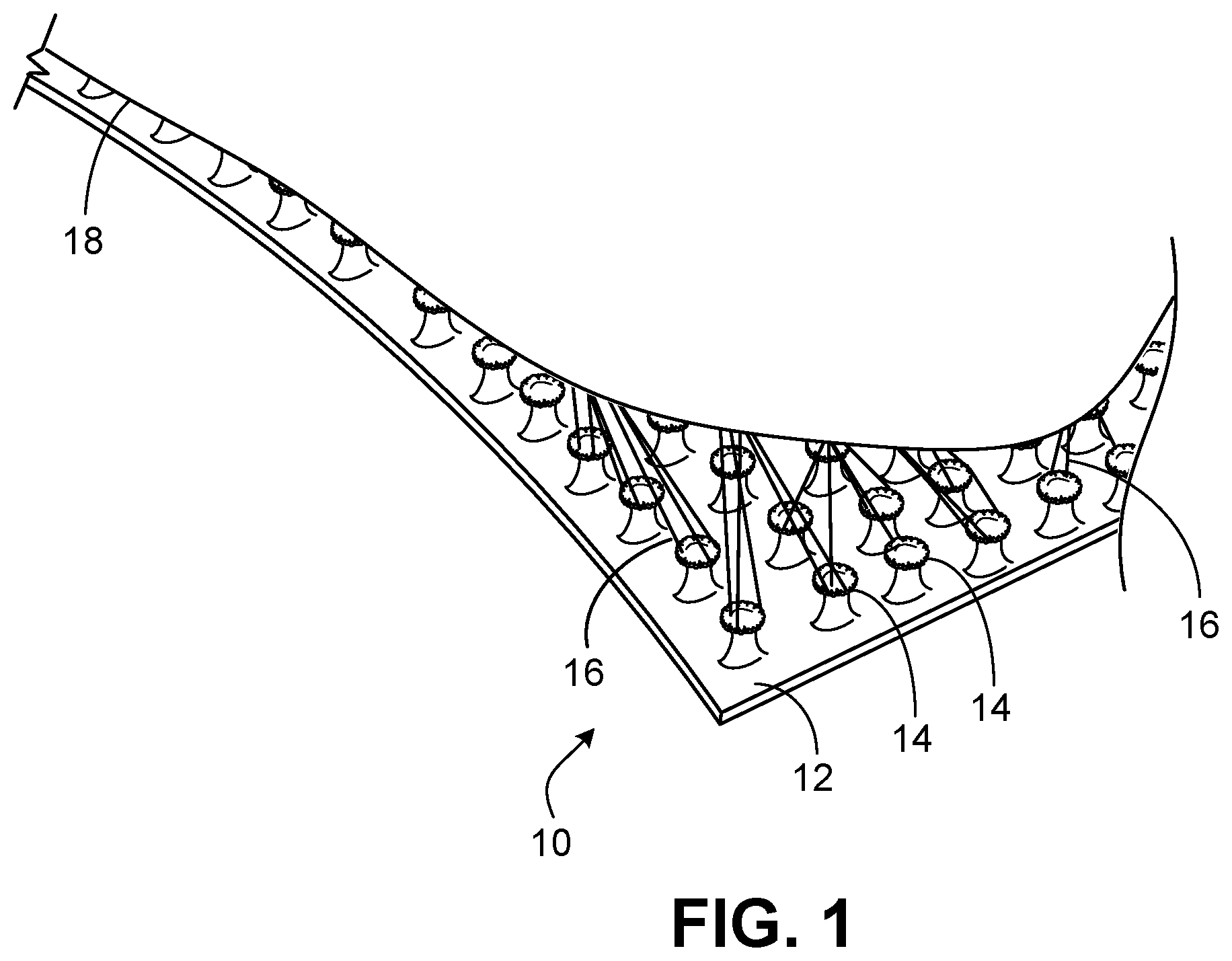 Patent US12317967 — Making male touch fastener elements — Figure 1