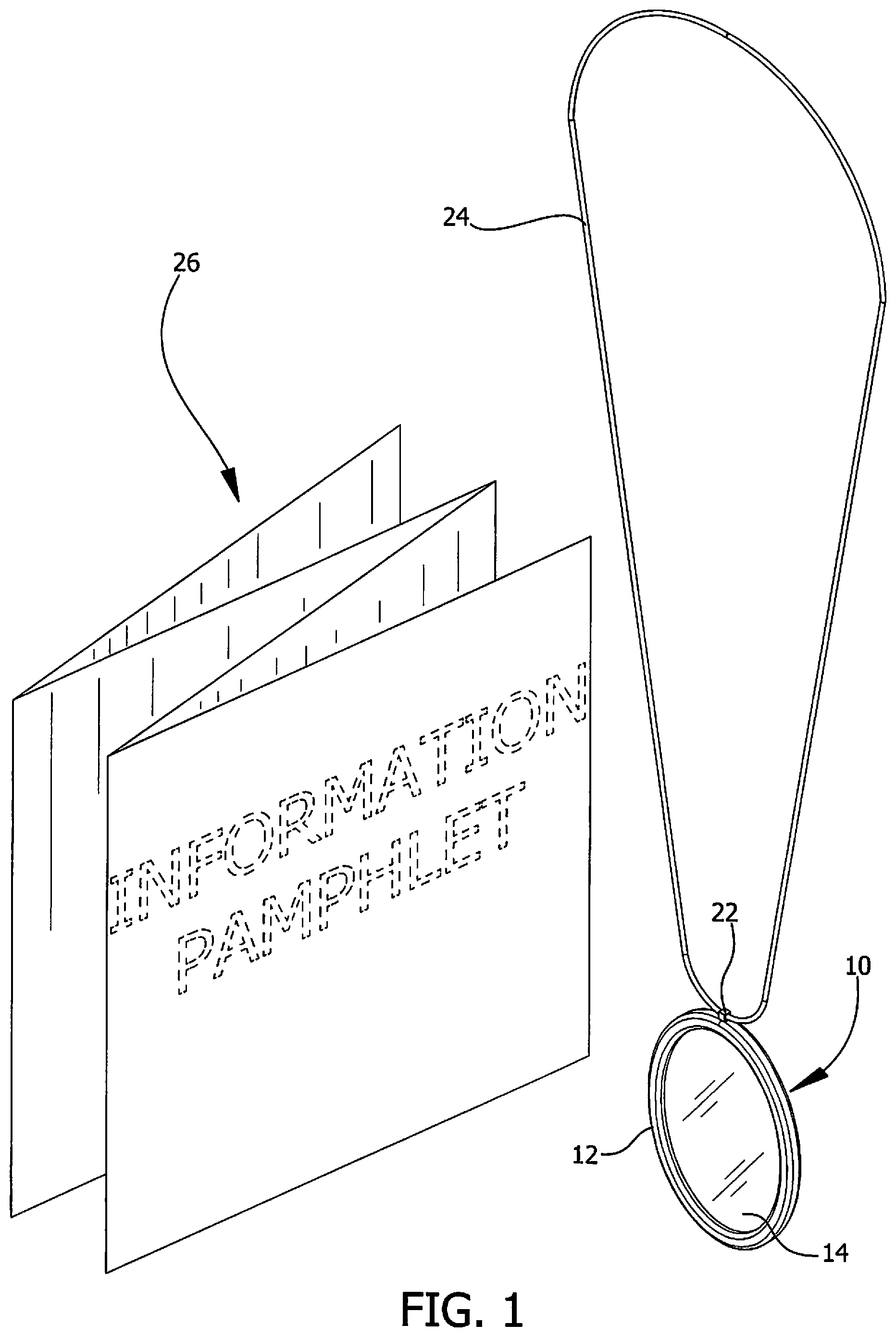 Patent US12317972 — Thermochromic necklace pendant — Figure 1