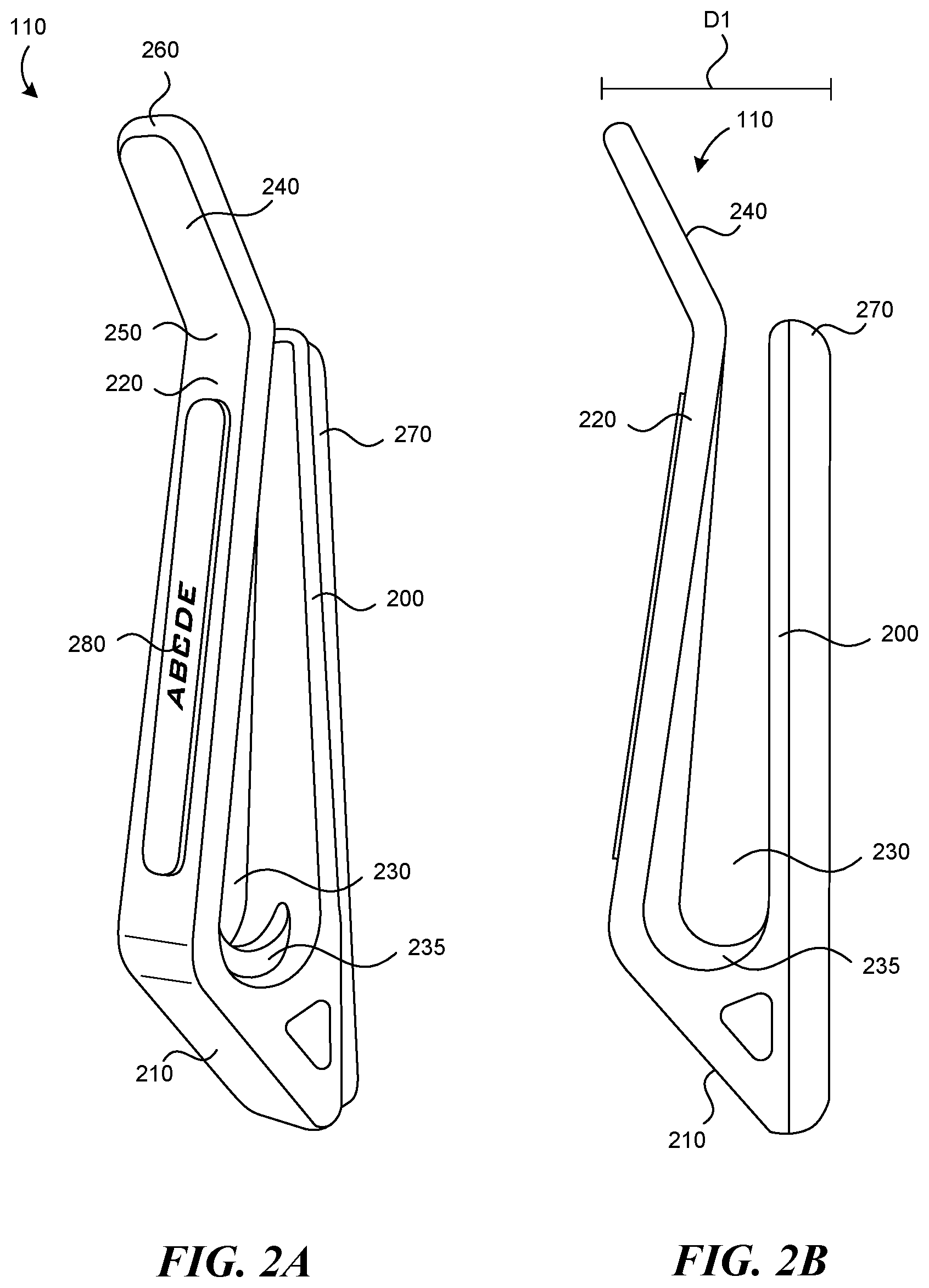 Patent US12317981 Figure 2 – Gear hooks for sports bags