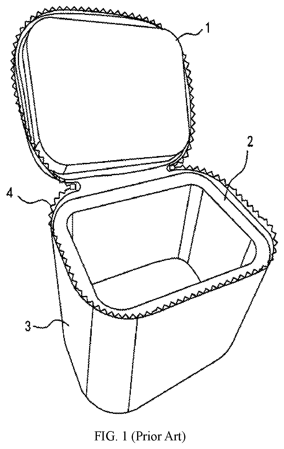 Patent US12317988 — Insulation bag — Figure 1
