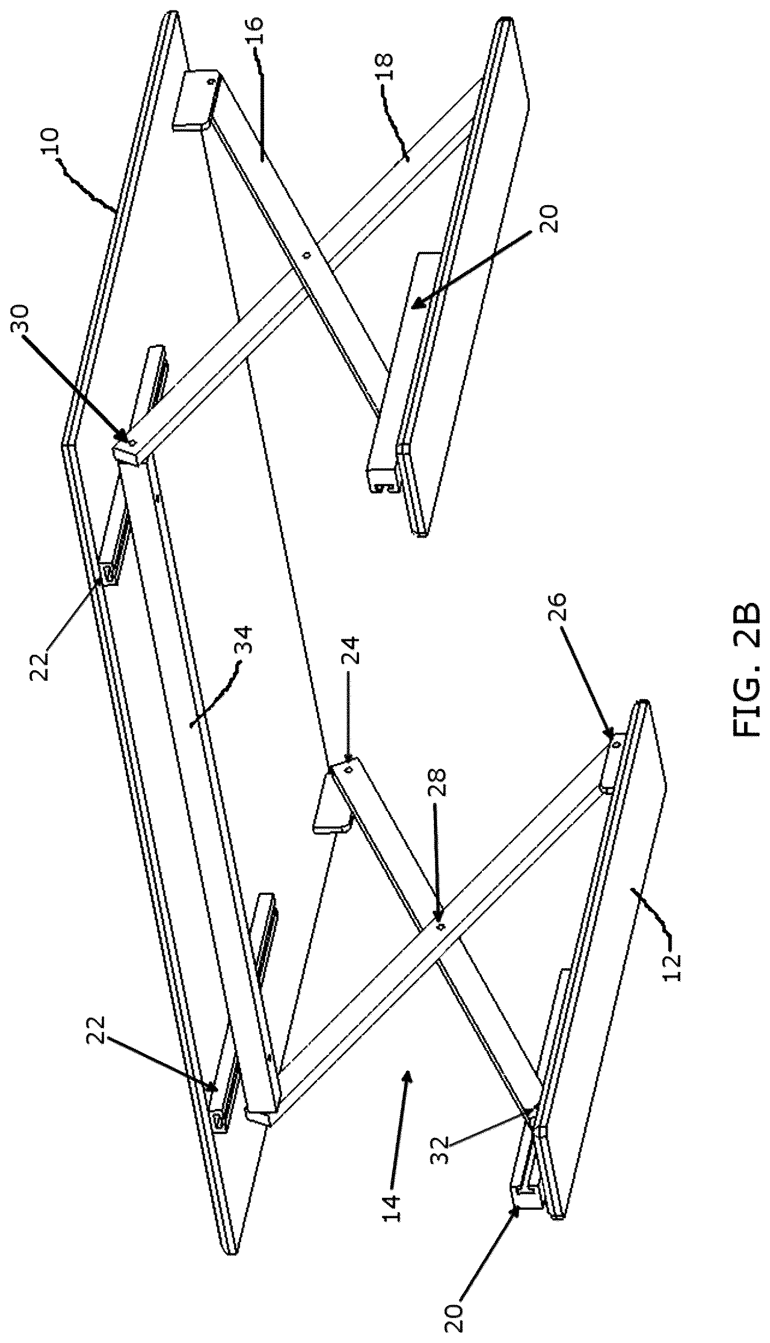 Patent US12318002 Figure 6 – Desktop workspace that adjusts vertically