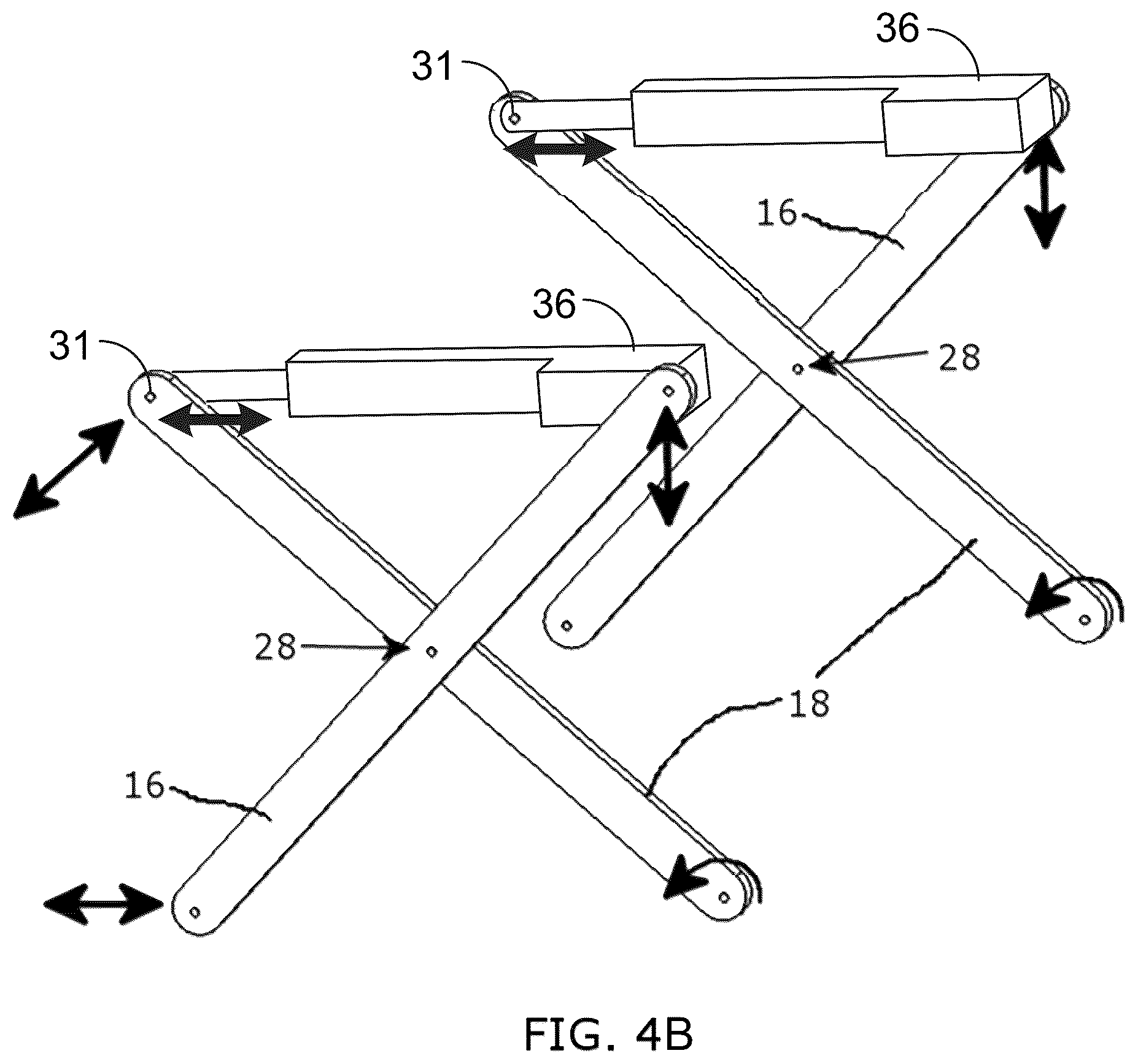 Patent US12318003 Figure 12 – Desktop workspace that adjusts vertically