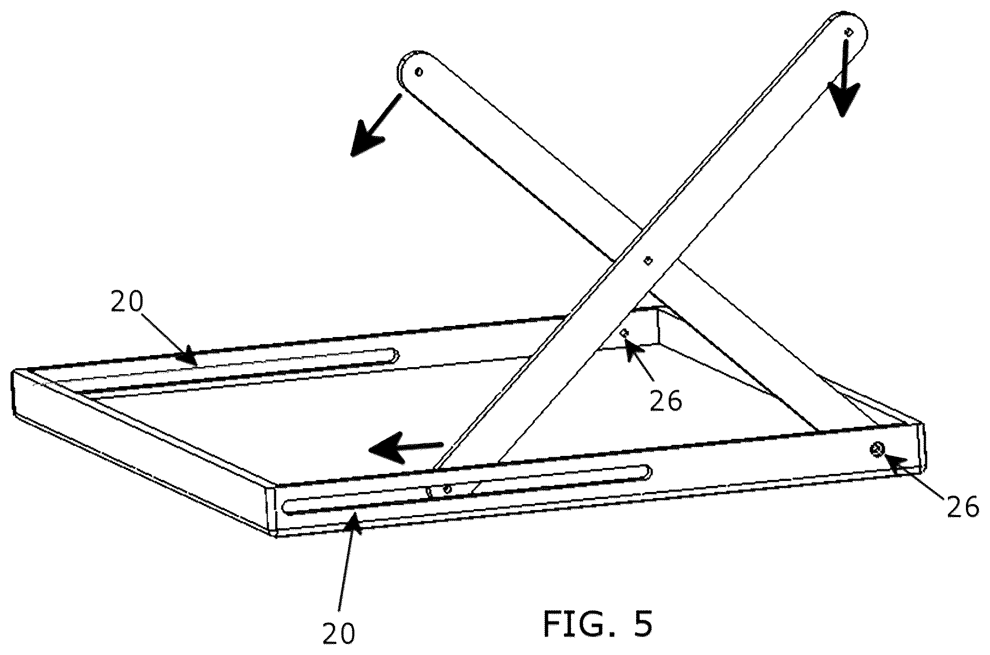 Patent US12318003 Figure 17 – Desktop workspace that adjusts vertically