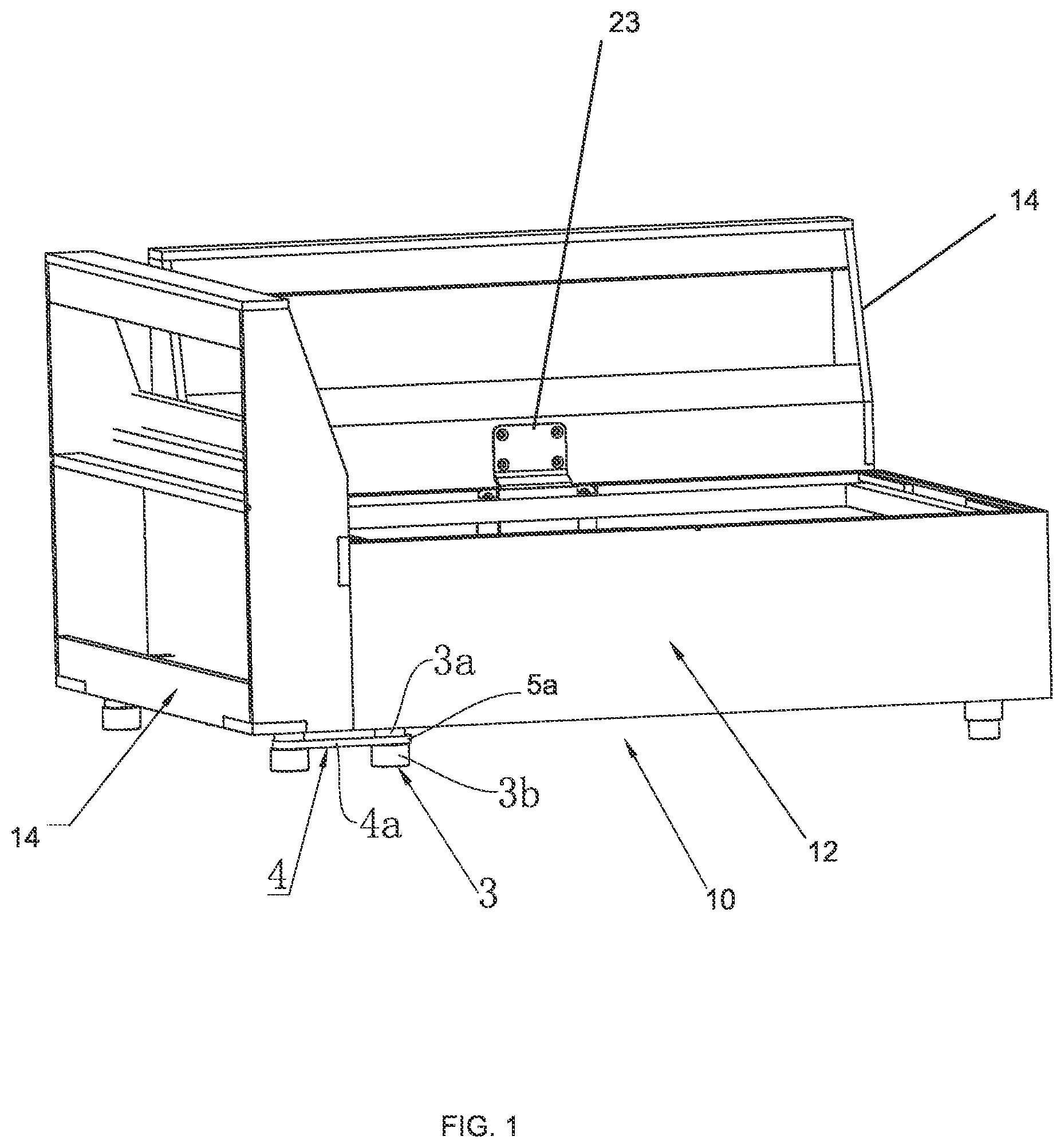 Patent US12318006 — Furniture assembly with recliner module — Figure 1