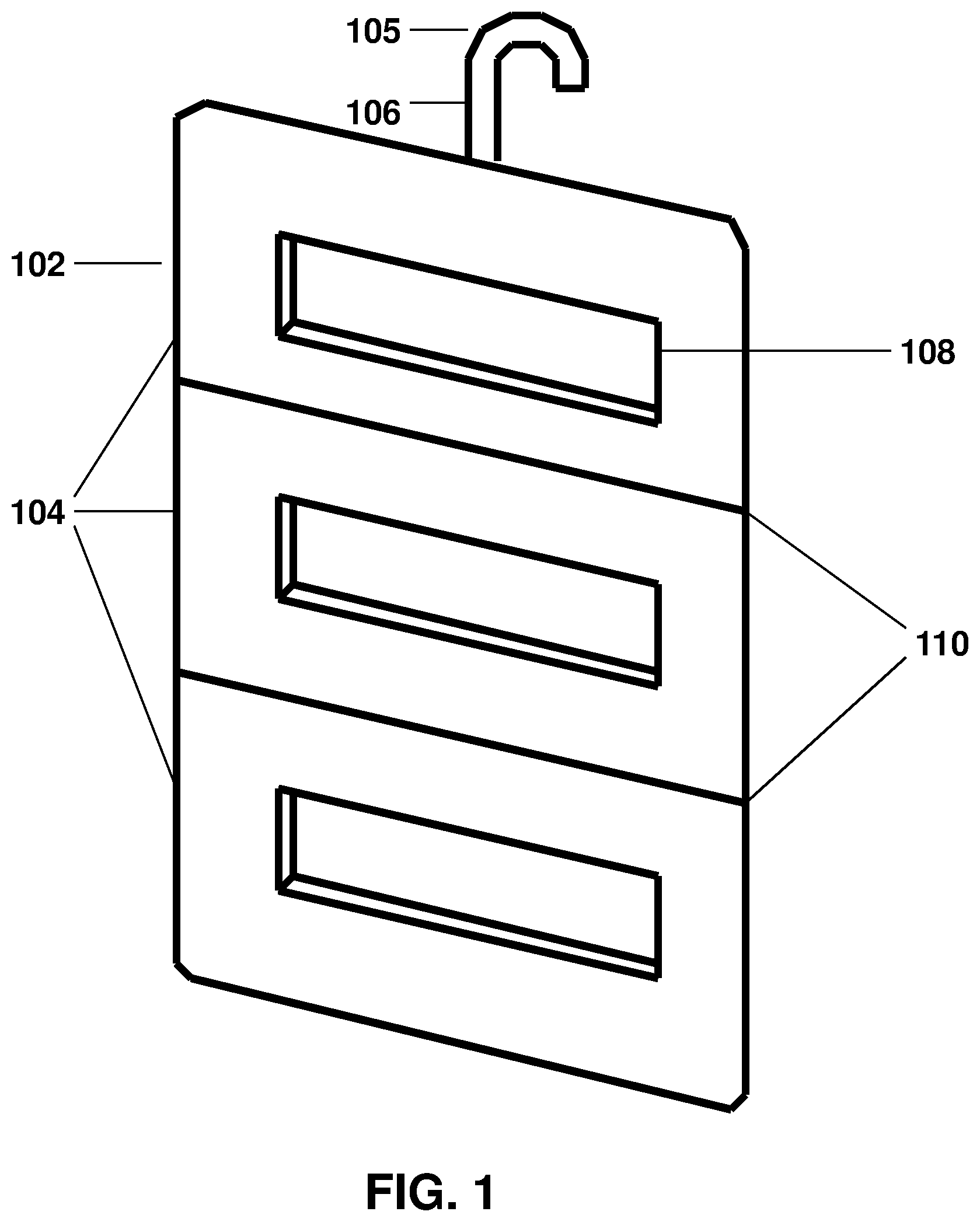 Patent US12318026 Figure 1 – Modular bed linen hanger and storage system
