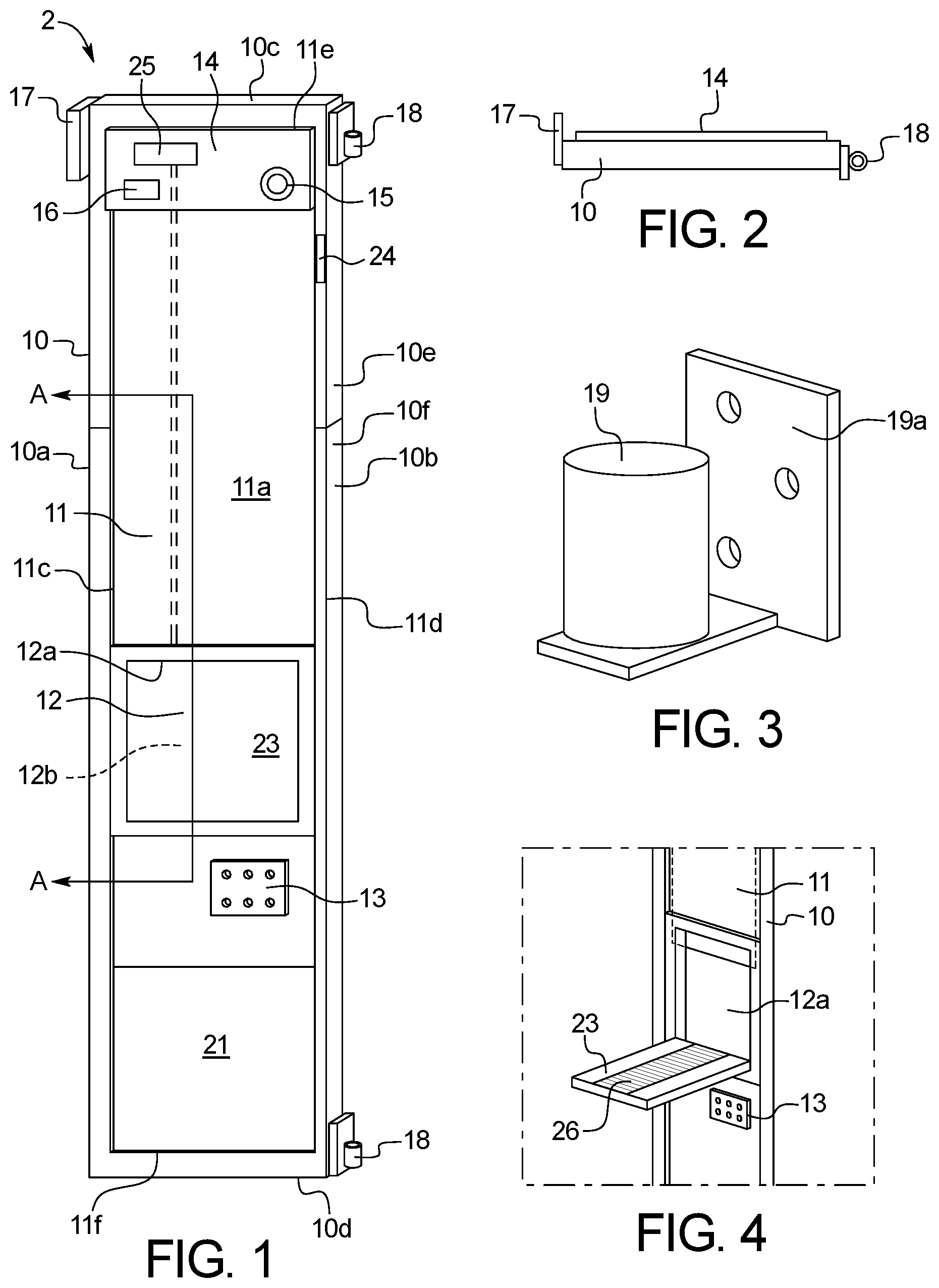Patent US12318028 — Delivery door extension — Figure 1