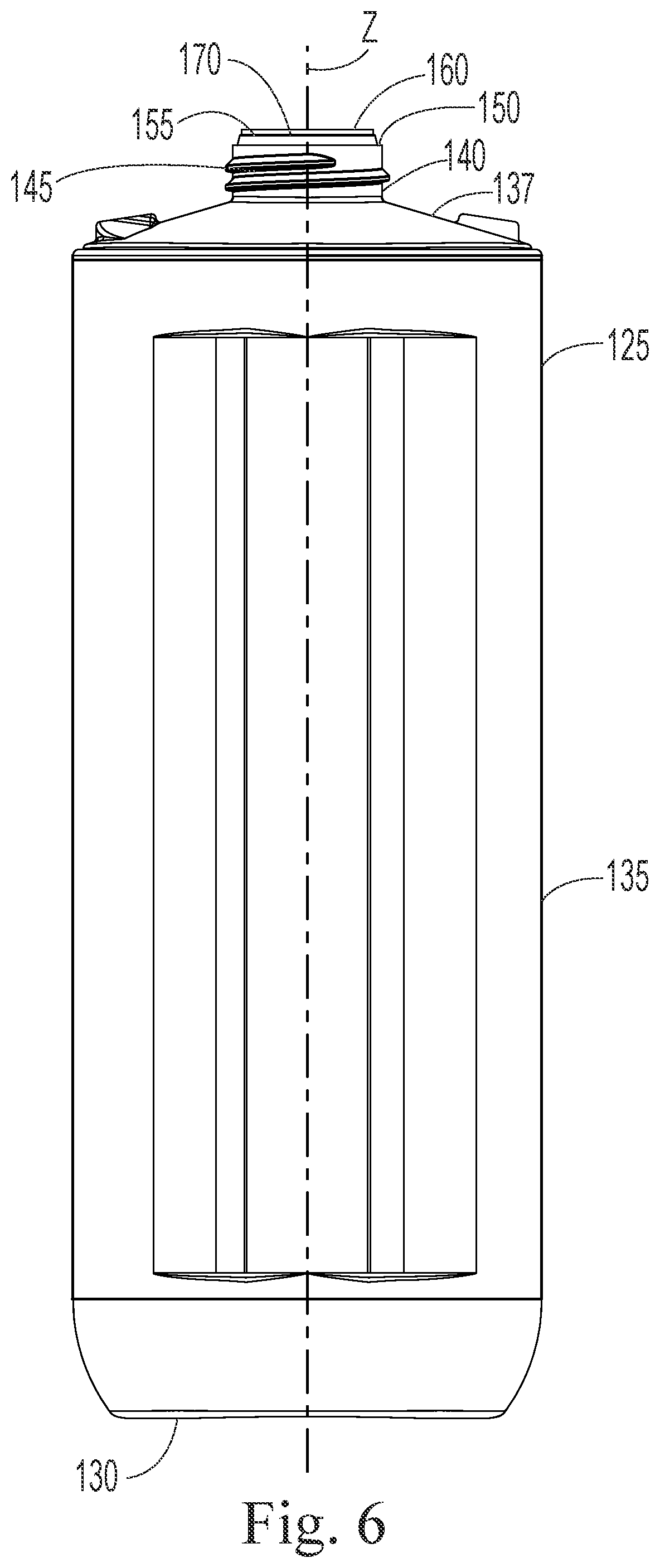 Patent US12318051 Figure 4 – Dispensing system for a floor treatment composition