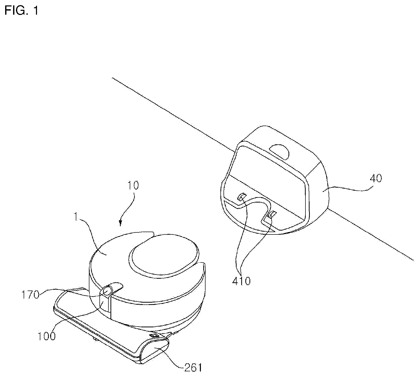 Patent US12318062 — Mobile robot and control method therefor — Figure 1