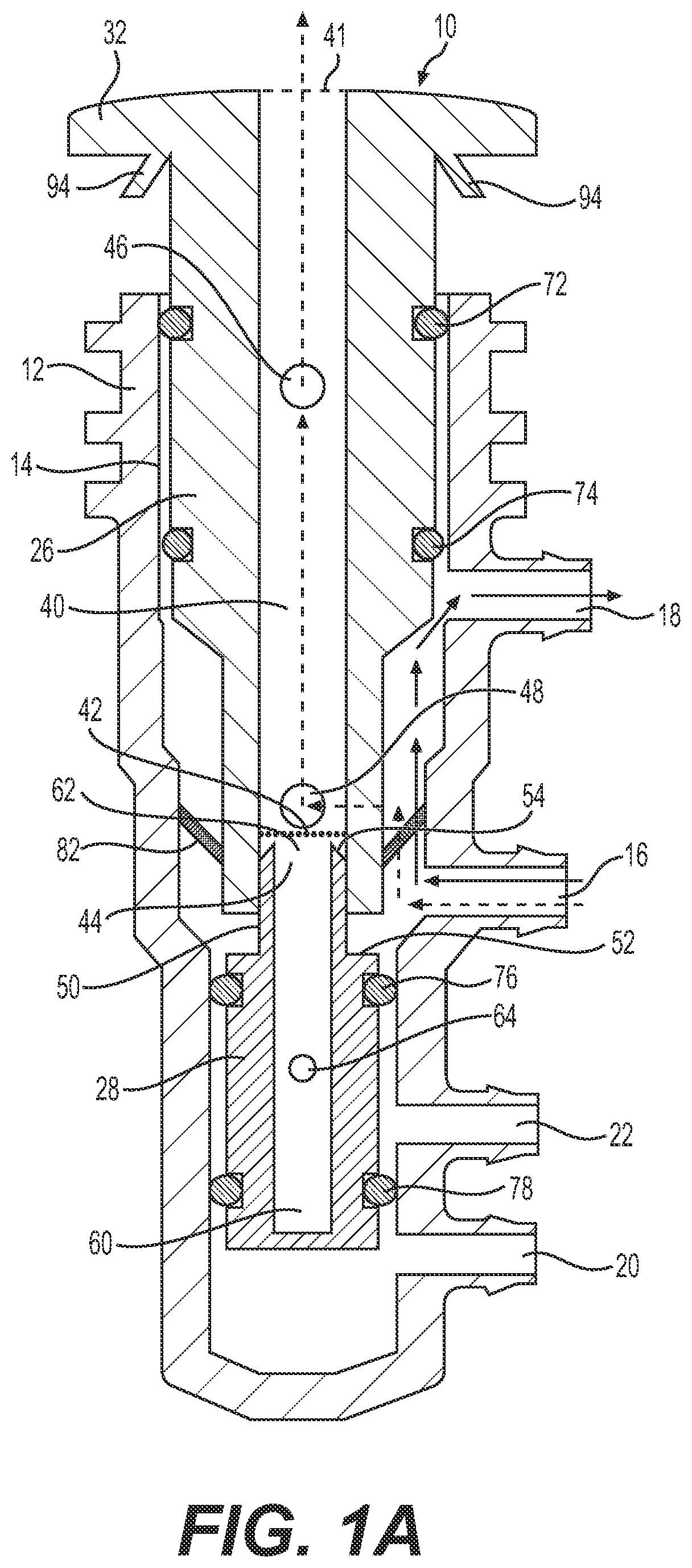Patent US12318066 Figure 1 – Medical valve
