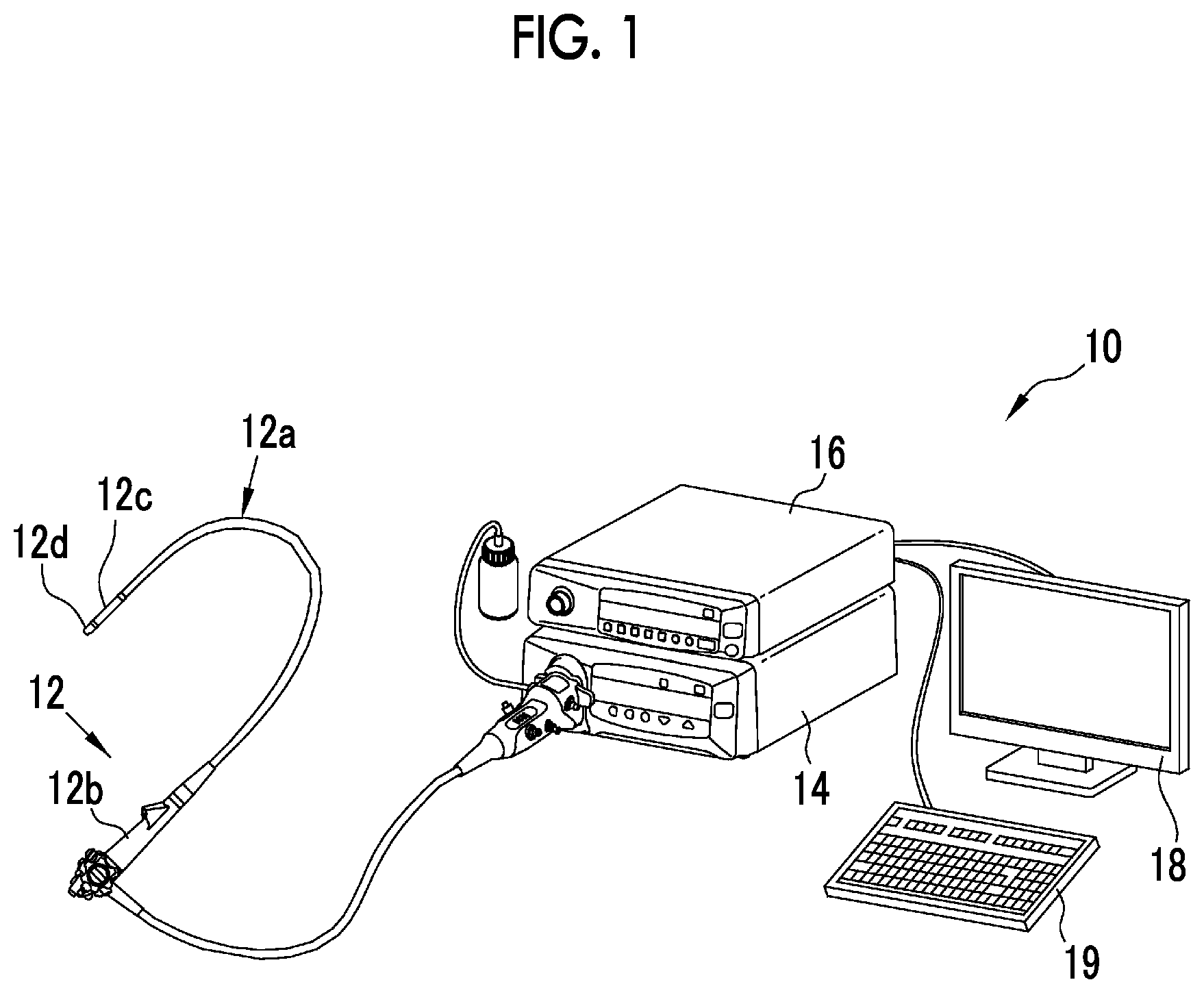 Patent US12318071 — Endoscope system and method of operating endoscope system — Figure 1