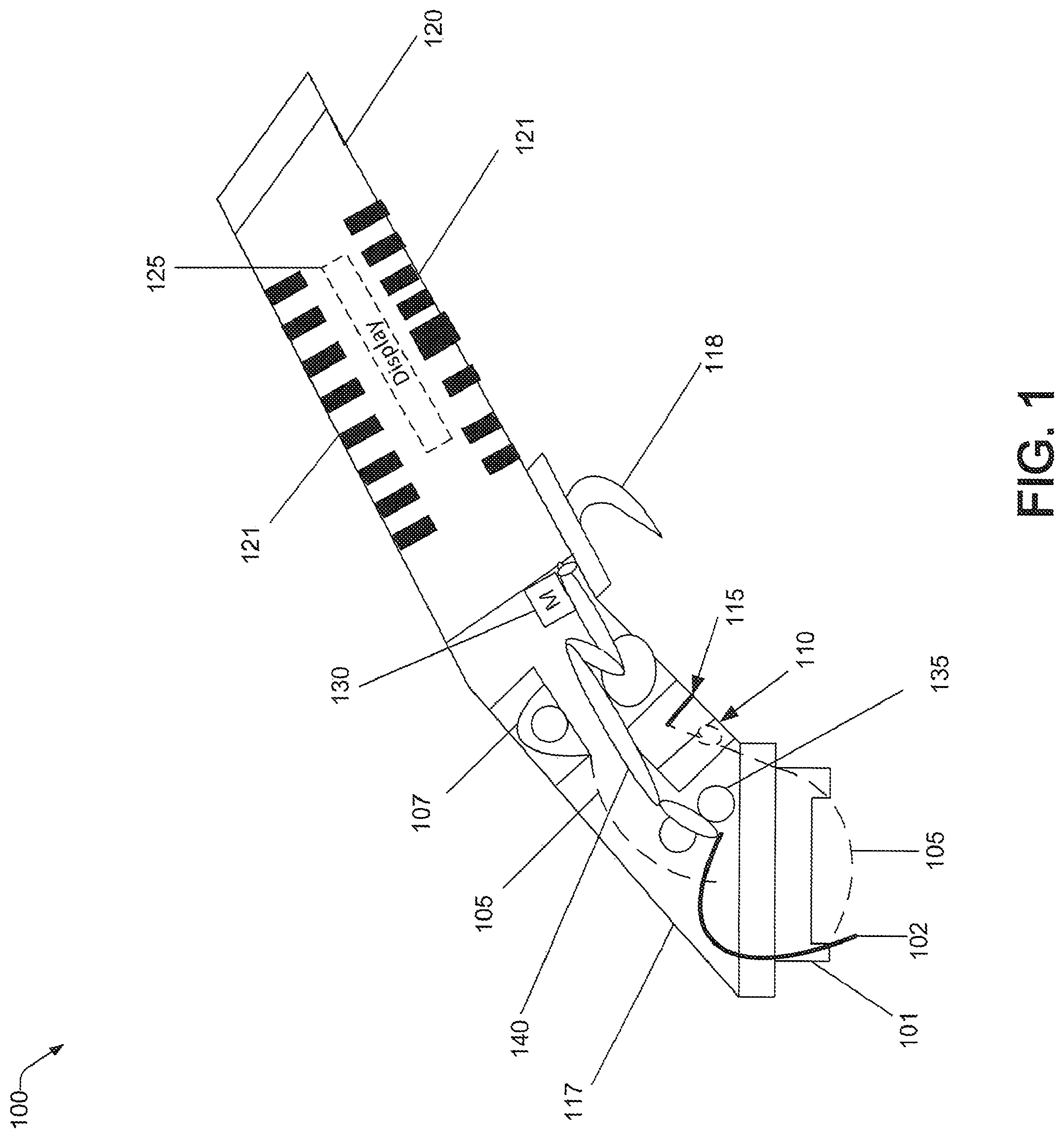 Patent US12318085 — Self-knotting suture device — Figure 1
