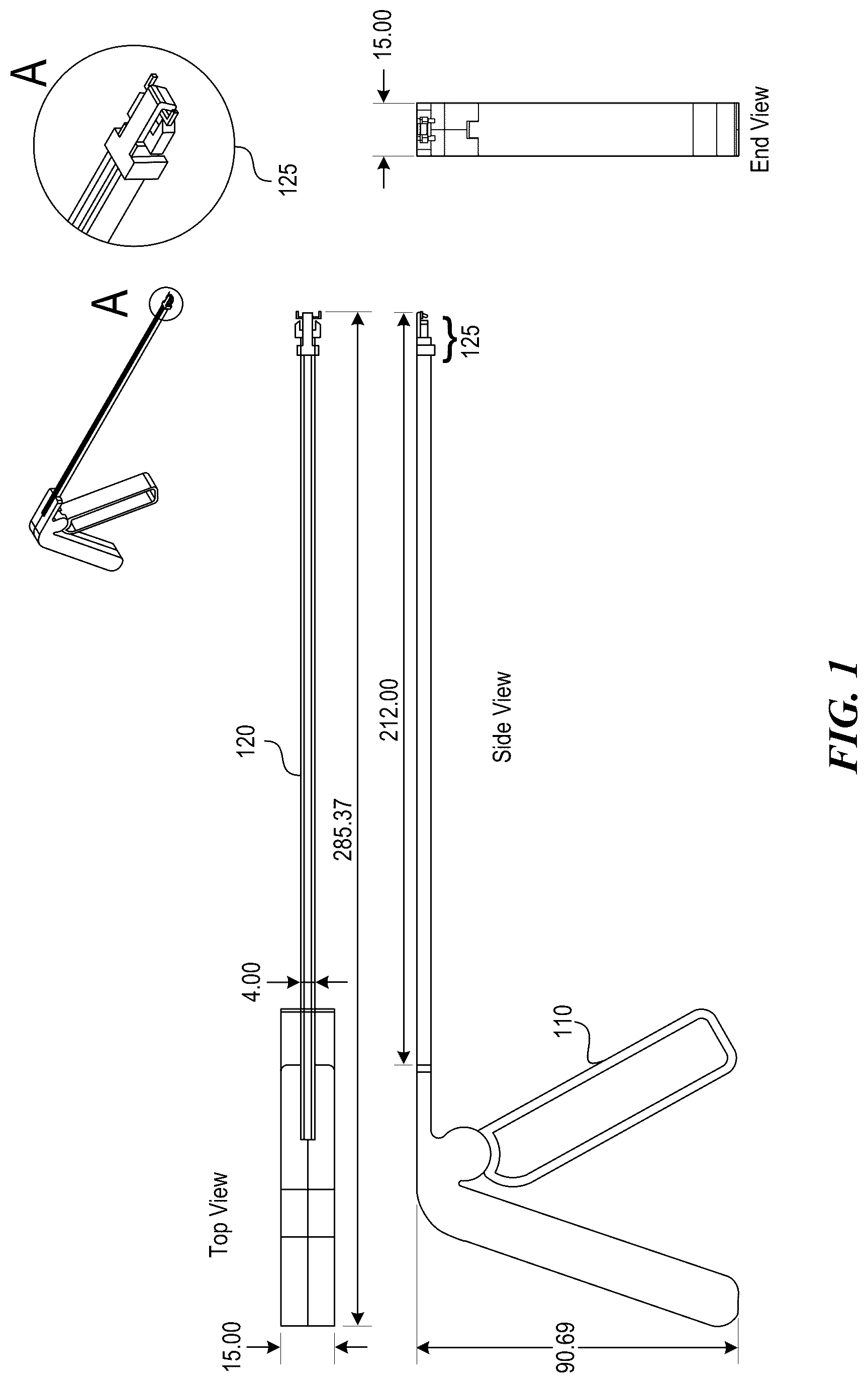 Patent US12318089 — Endoscopic stapler and staple remover — Figure 1