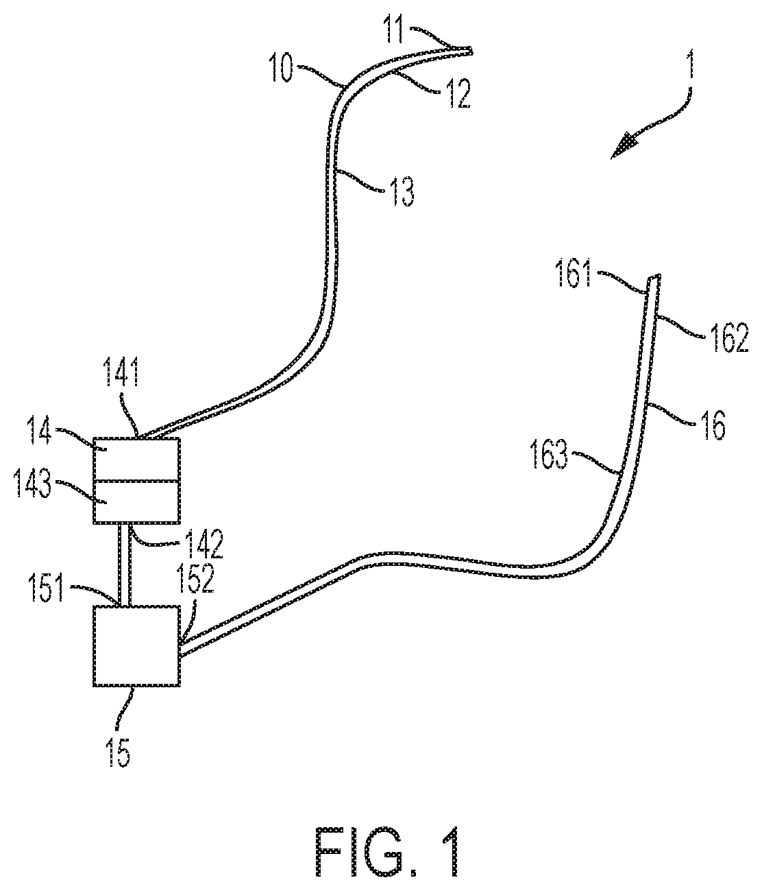 Patent US12318097 — Systems and methods for removing undesirable material within a circulatory system — Figure 1