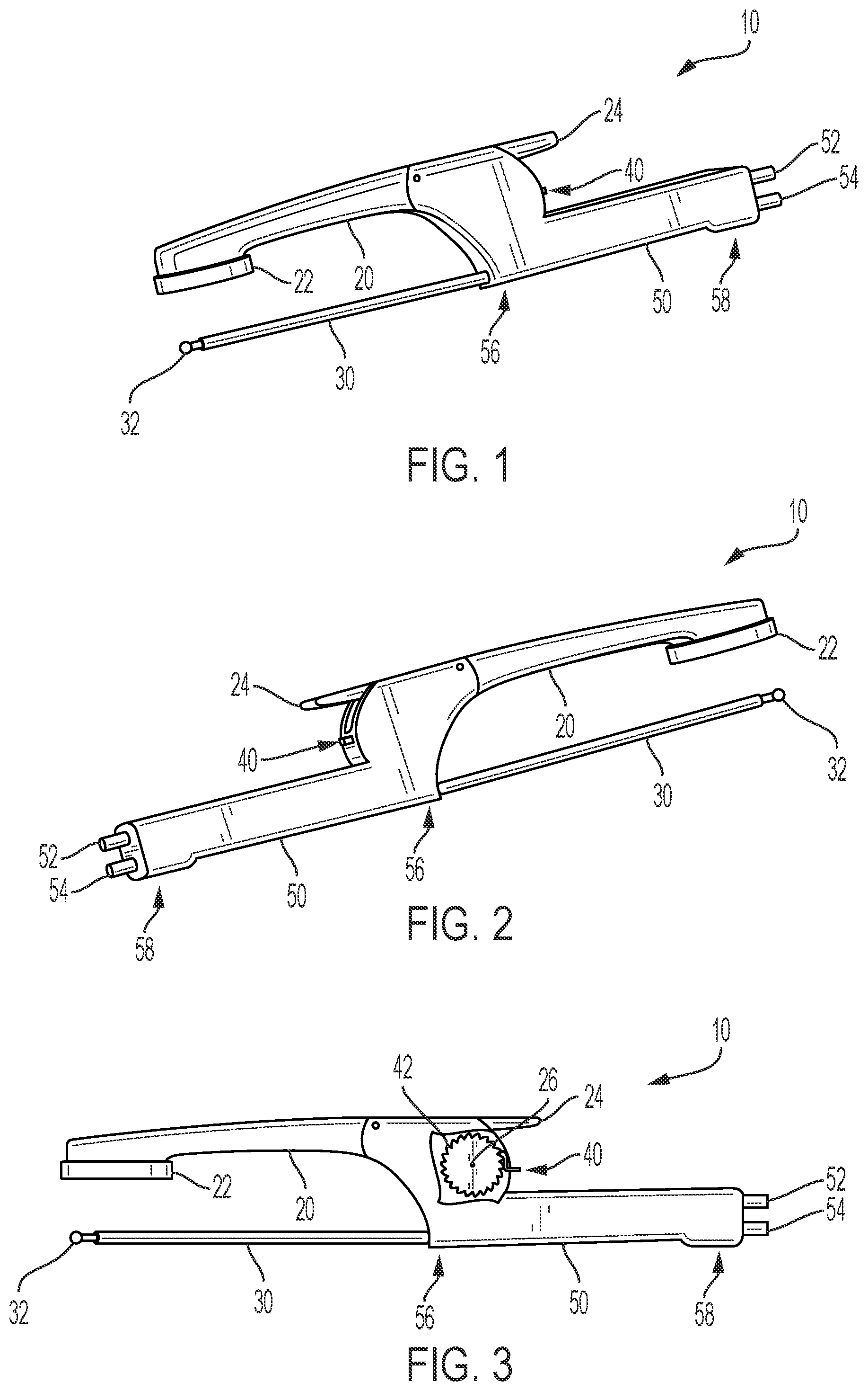 Patent US12318115 — Combination ultrasound transducer and fat injecting cannula — Figure 1
