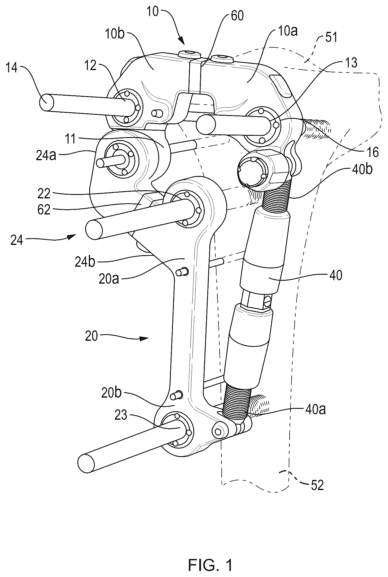 Patent US12318118 — Adjustable external fixator and fixator kit for angle correction of a bone — Figure 1