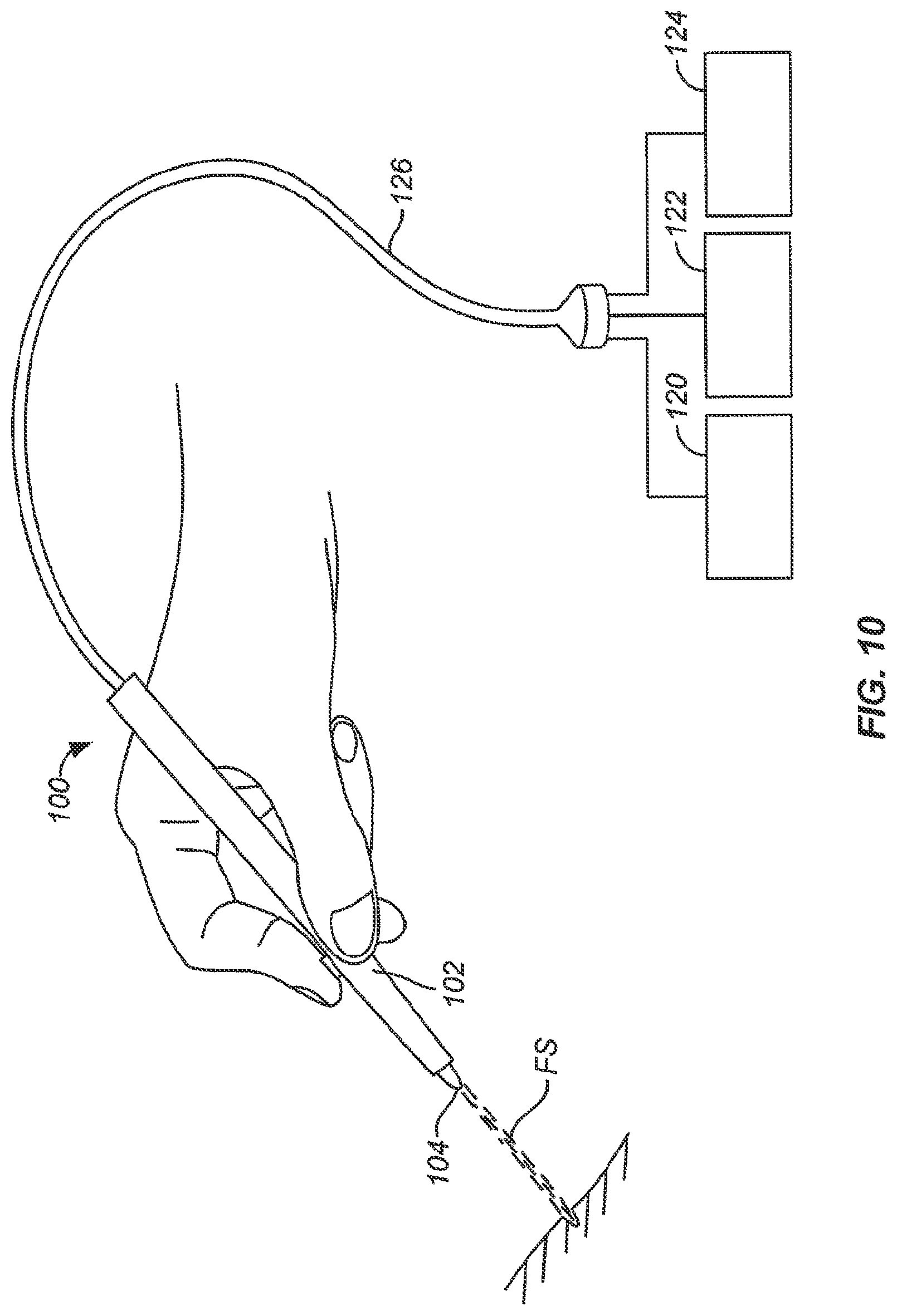 Patent US12318137 Figure 10 – Controlled tissue treatment with energy and control circuitry