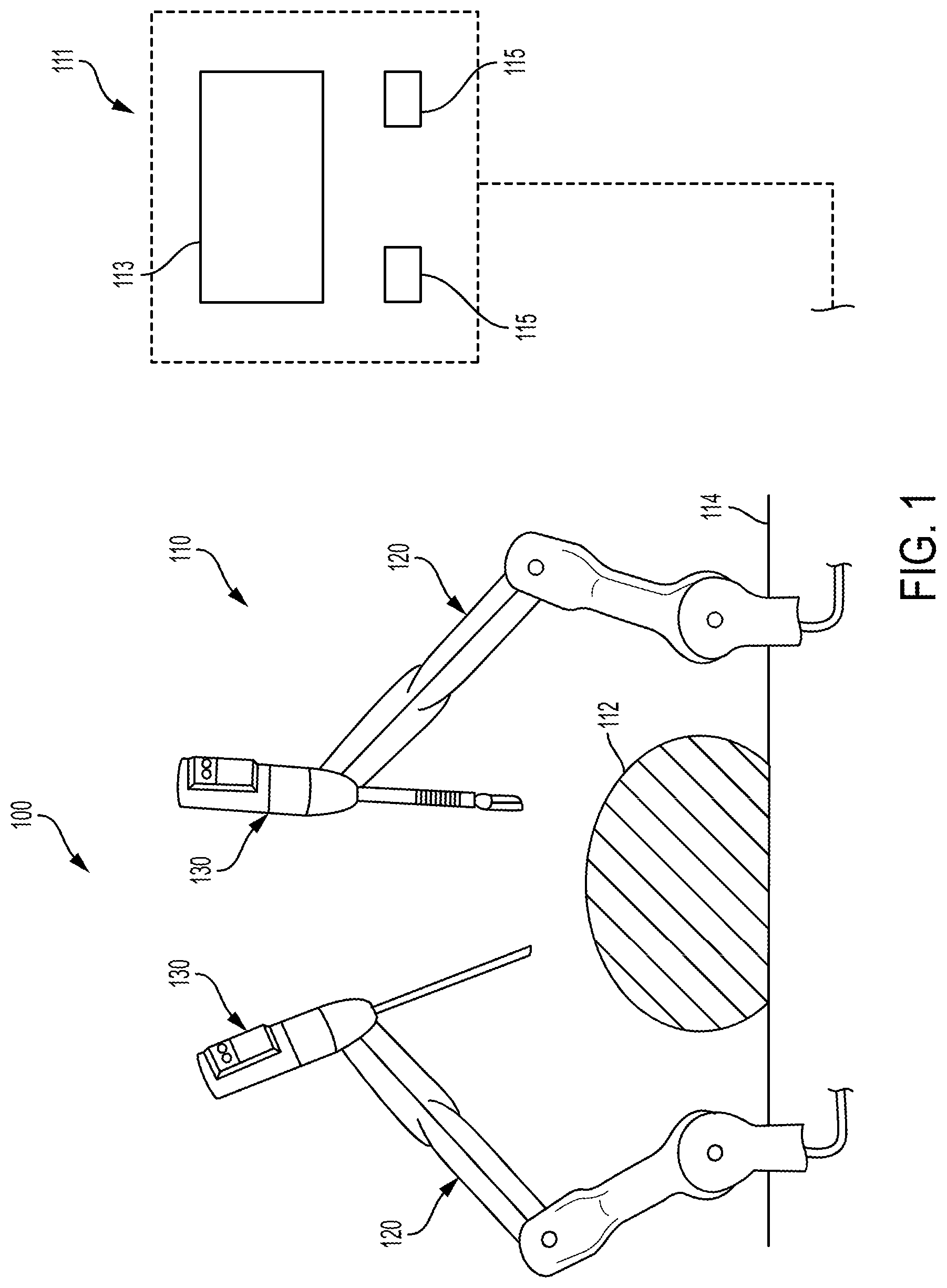 Patent US12318147 — Hot device indication of video display — Figure 1