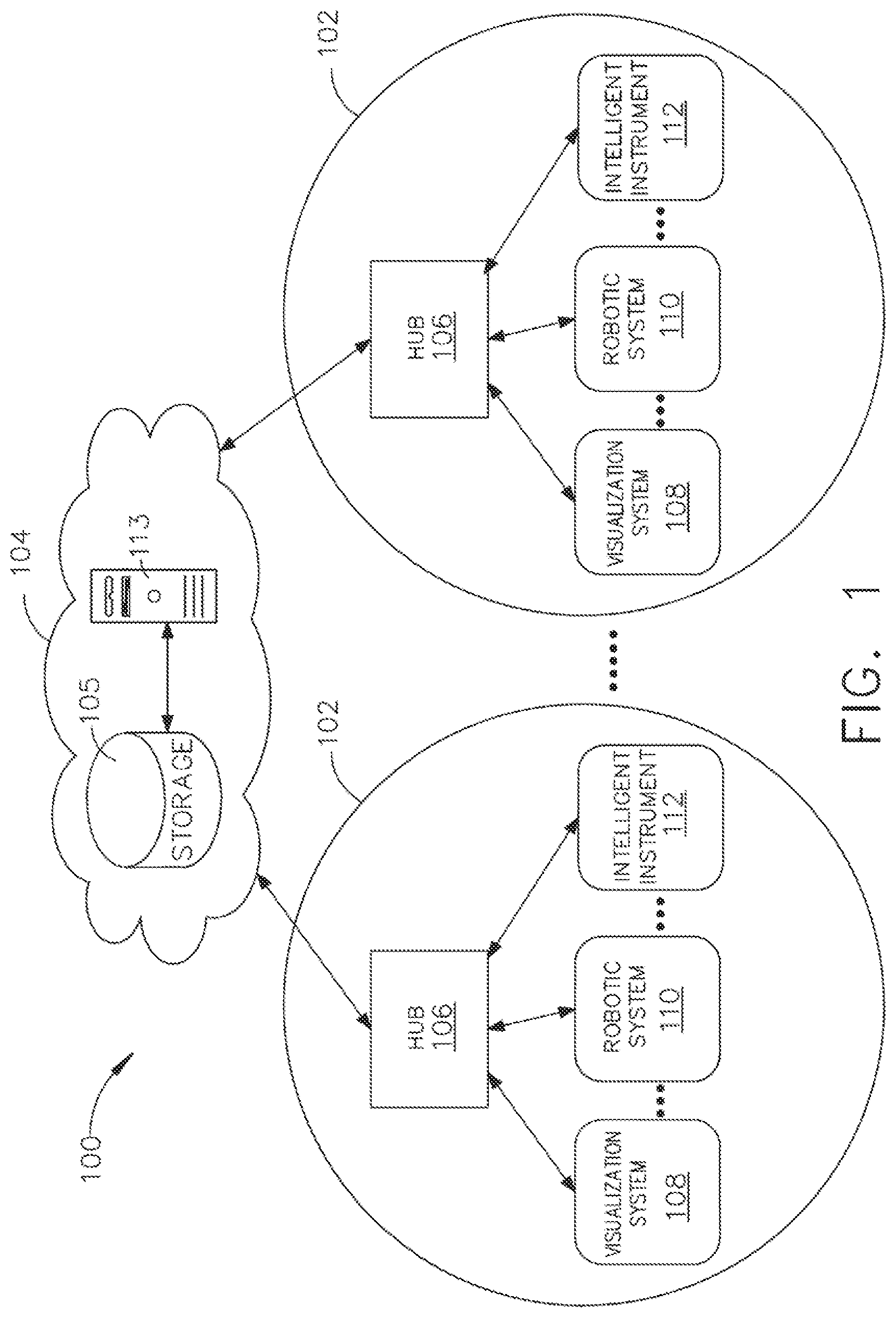 Patent US12318152 — Computer implemented interactive surgical systems — Figure 1