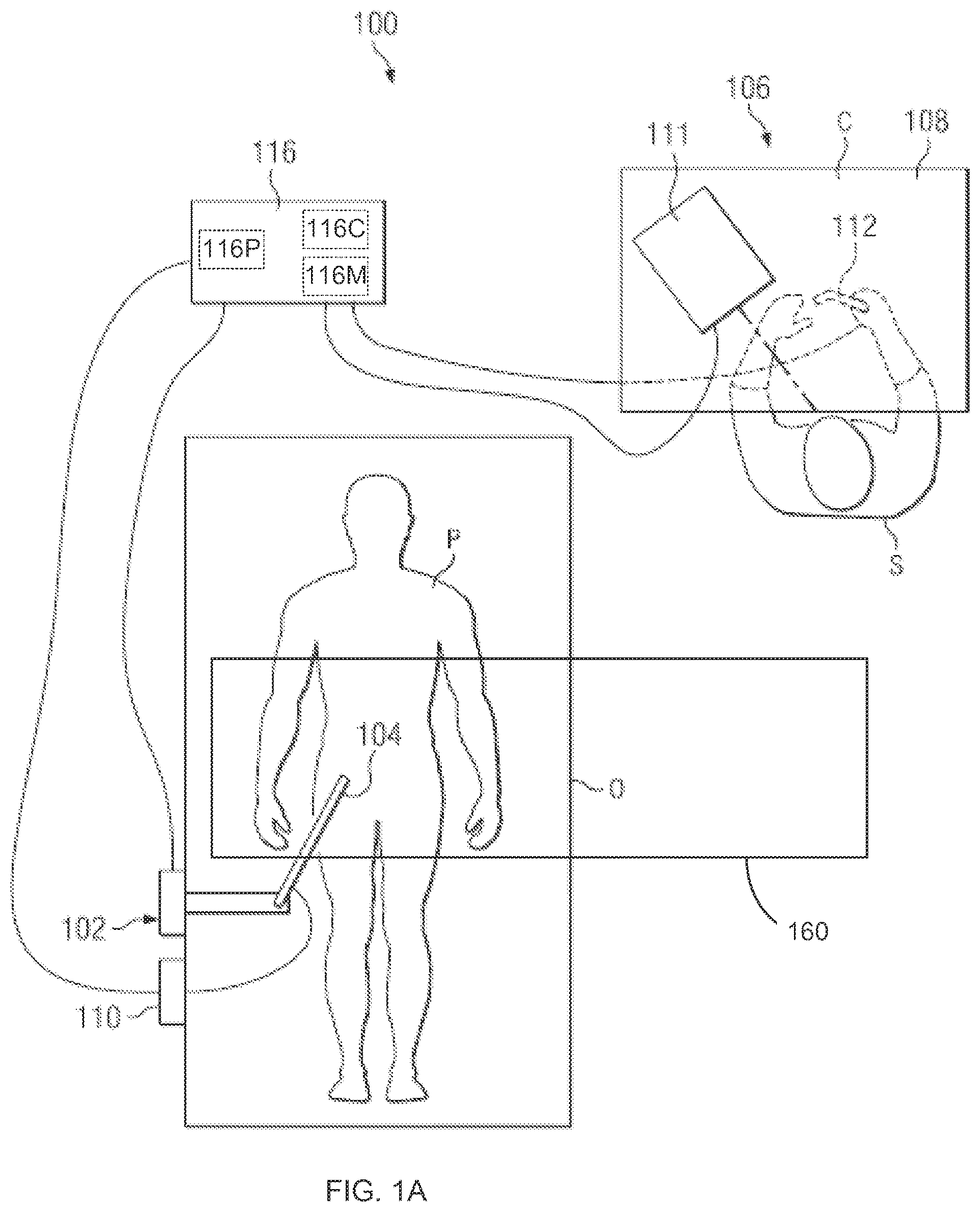 Patent US12318159 — Systems and methods for robotic medical system integration with external imaging — Figure 1