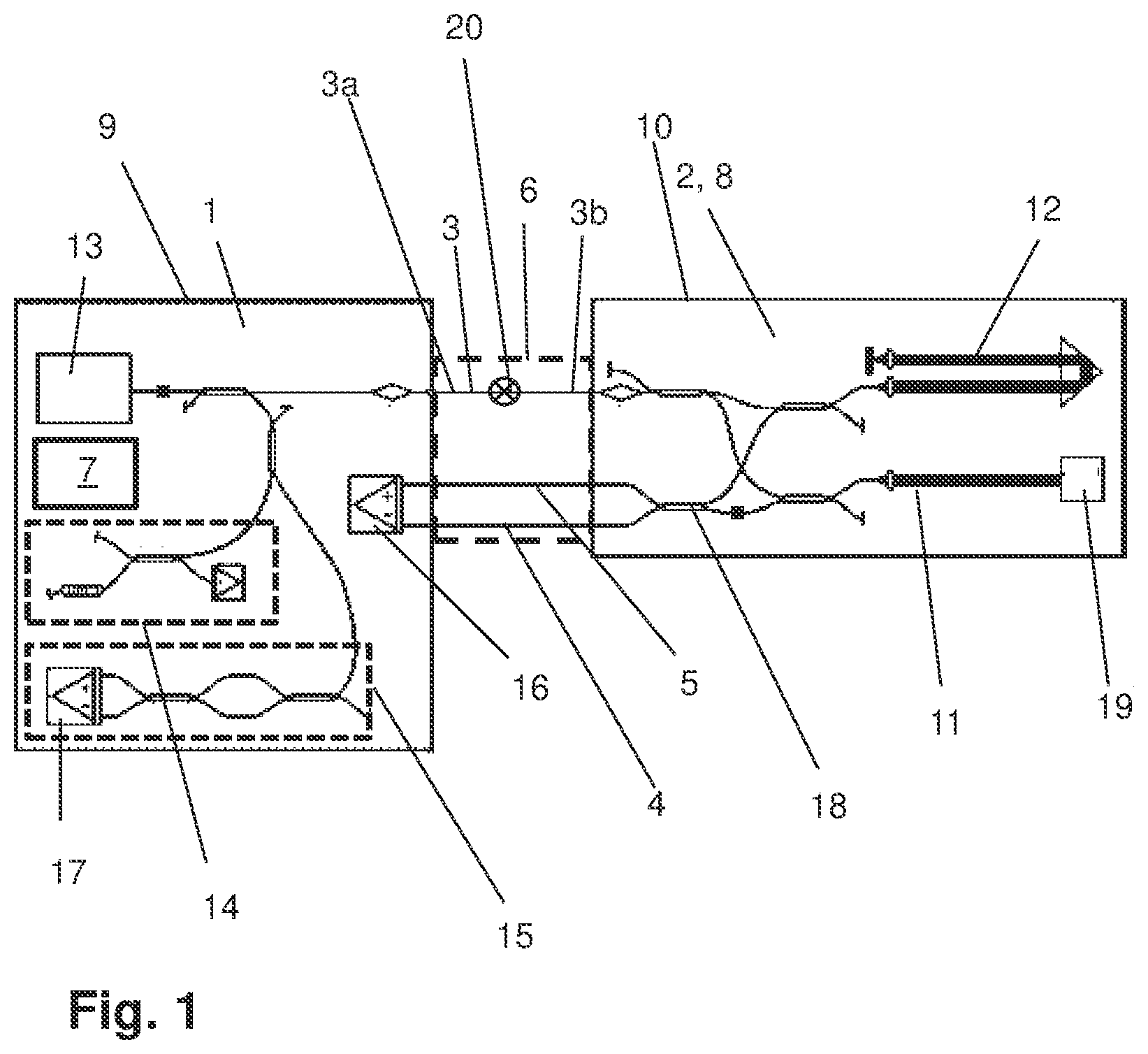 Patent US12318167 — Assembly for carrying out an optical coherence tomography — Figure 1