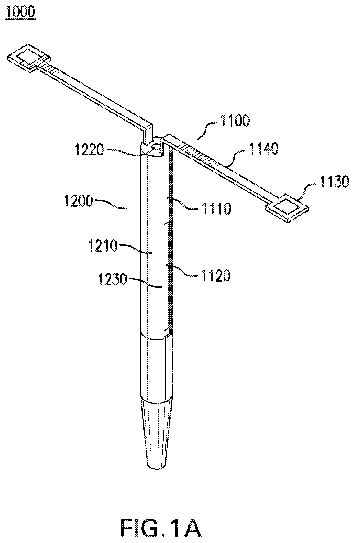 Patent US12318199 — In Vivo sensing and infusion devices — Figure 1