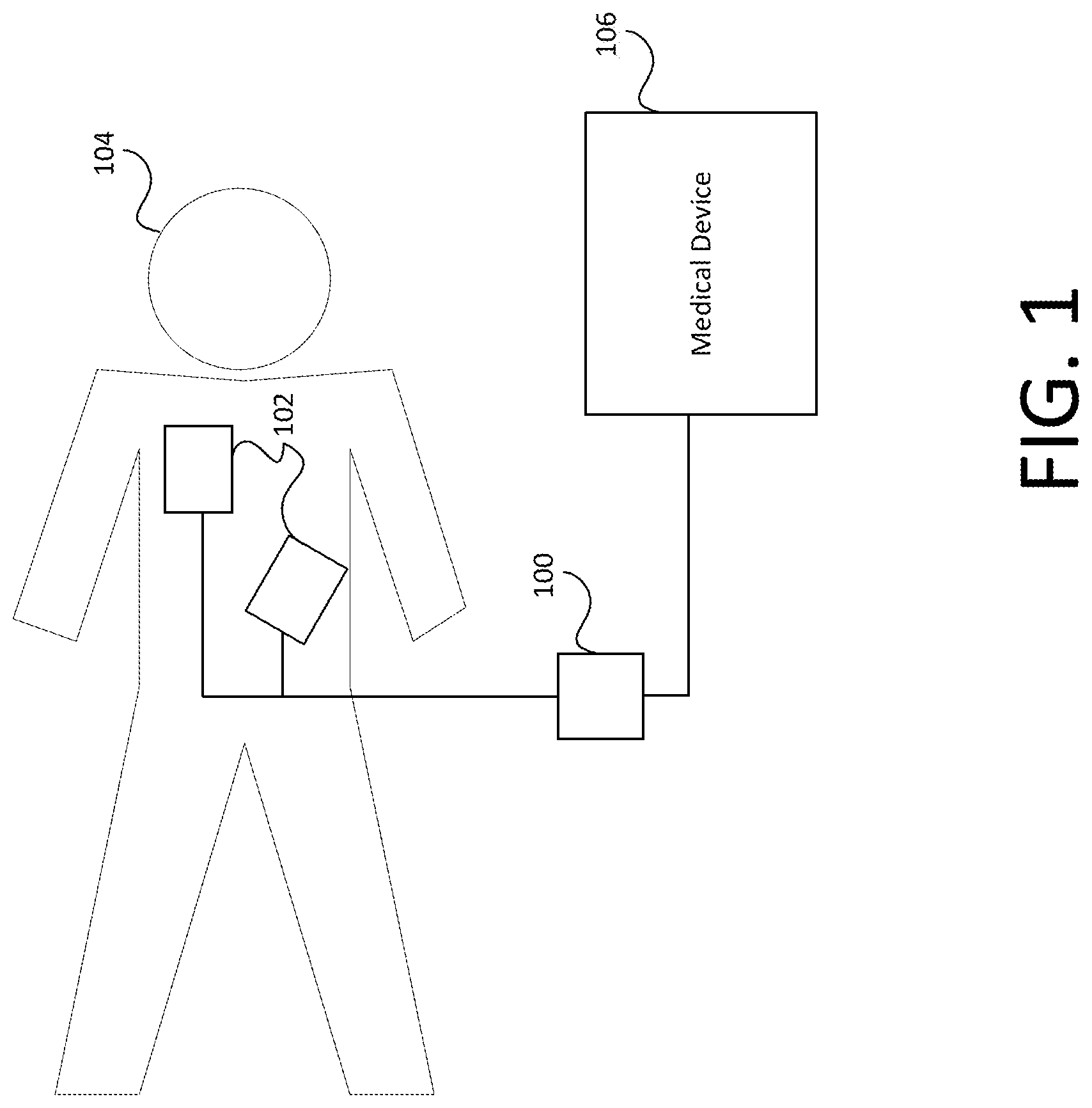 Patent US12318217 Figure 1 – Accessory for analyzing patient signals during cardiopulmonary resuscitation
